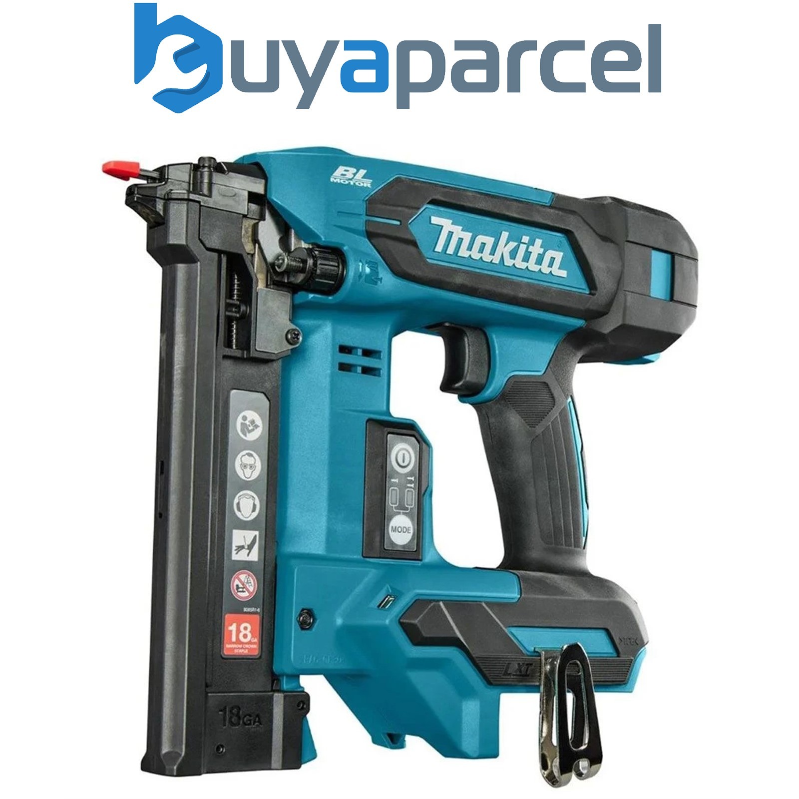 Makita DST630Z 18V LXT Narrow Crown Finishing Stapler 38mm Cordless 18 Gauge