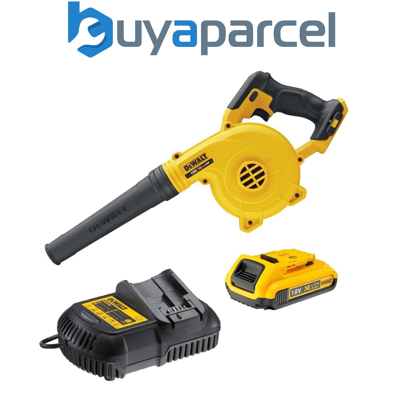 Dewalt DCV100D1 18v XR Compact Leaf Blower DCV100 + 1 x 2.0ah Battery + Charger