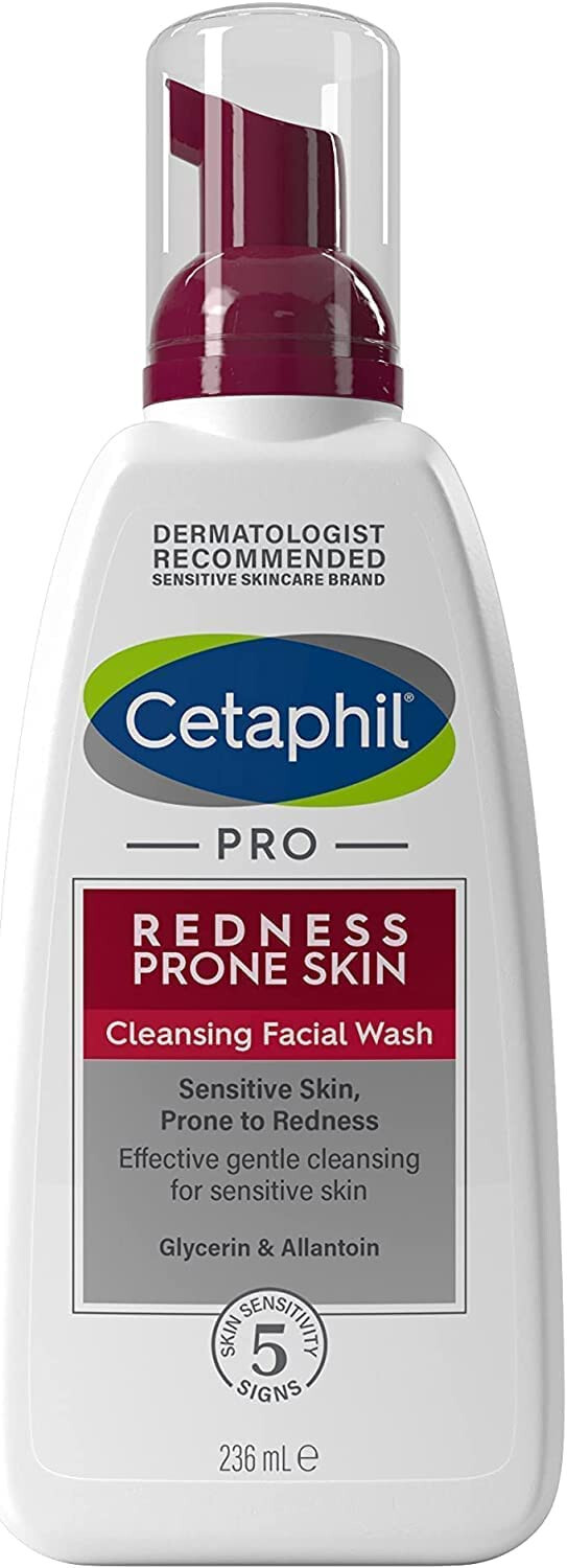 Cetaphil PRO Sensitive Cleansing Facial Wash 236 Ml For Redness Or Rosacea Pron