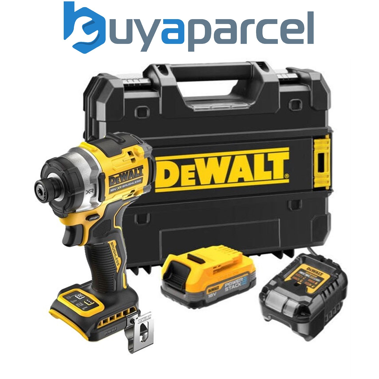 Dewalt 18v XR Premium DCF860E1T Impact Driver 282Nm 1 x Compact Powerstack