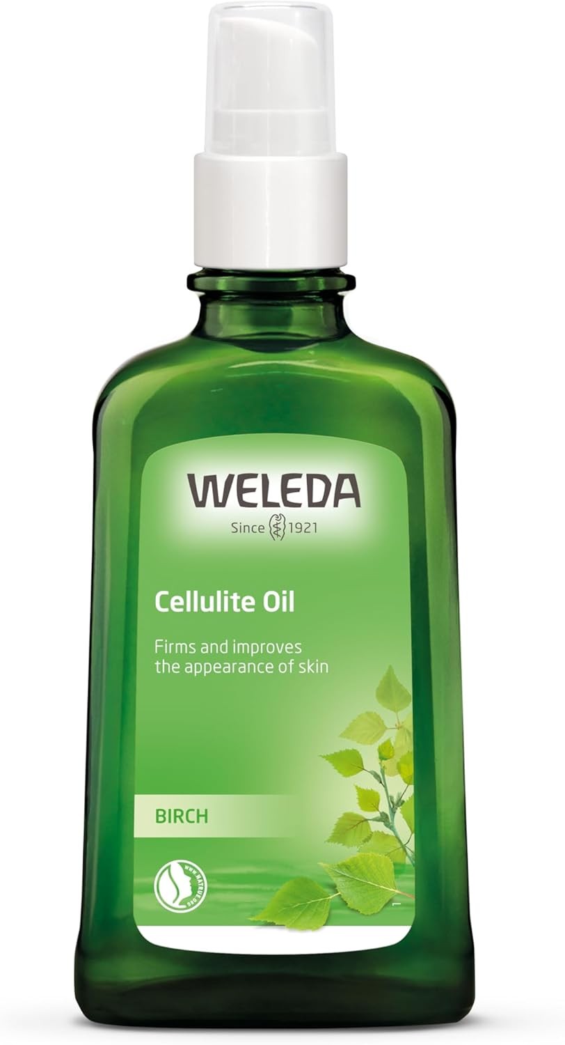 Weleda Cellulite Body Oil, Anti Cellulite Oil, Rich Body Moisturiser for Women