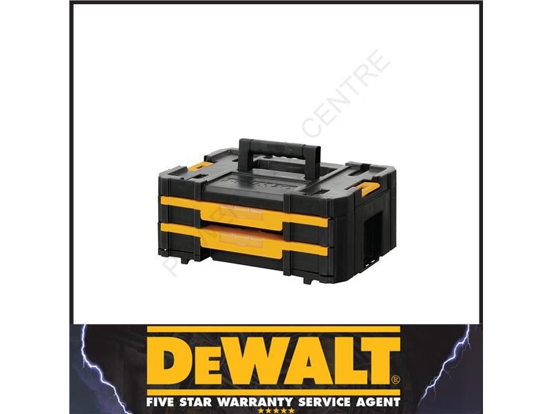 Dewalt DWST1-70706 TStak IV Tool Storage Box with 2 Shallow Drawers 8L Capacity