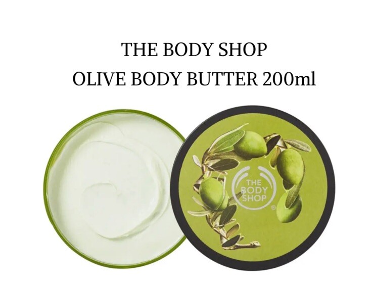 The Body Shop Olive Body Butter Moisturiser 200ml Brand New
