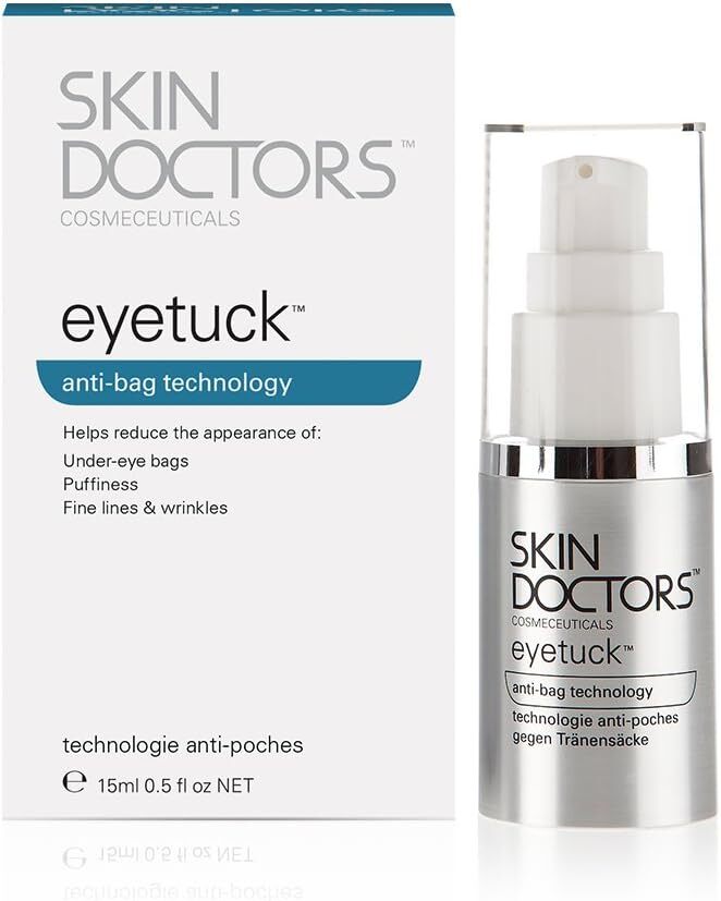 Skin Doctors Eyetuck, reduces the appearance of dark circles, puffiness, under-