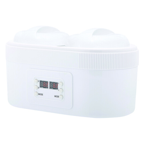 Depilatory Double Digital Wax Waxing Heater Warmer Hair Removal Deo 500cc & 1000