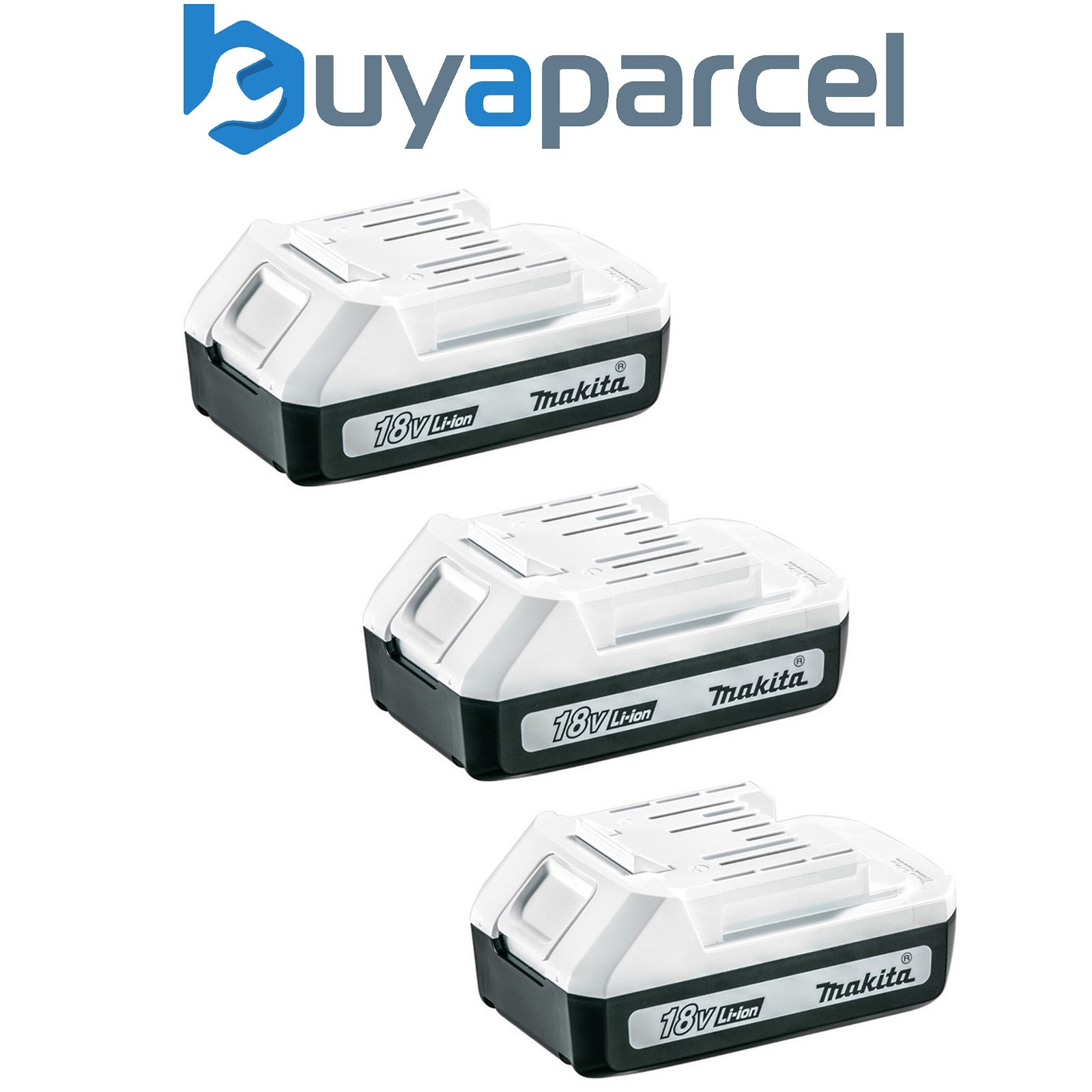 3 x Makita BL1815G 18v G-Series 1.5ah Lithium Ion Battery HP457D DF457D