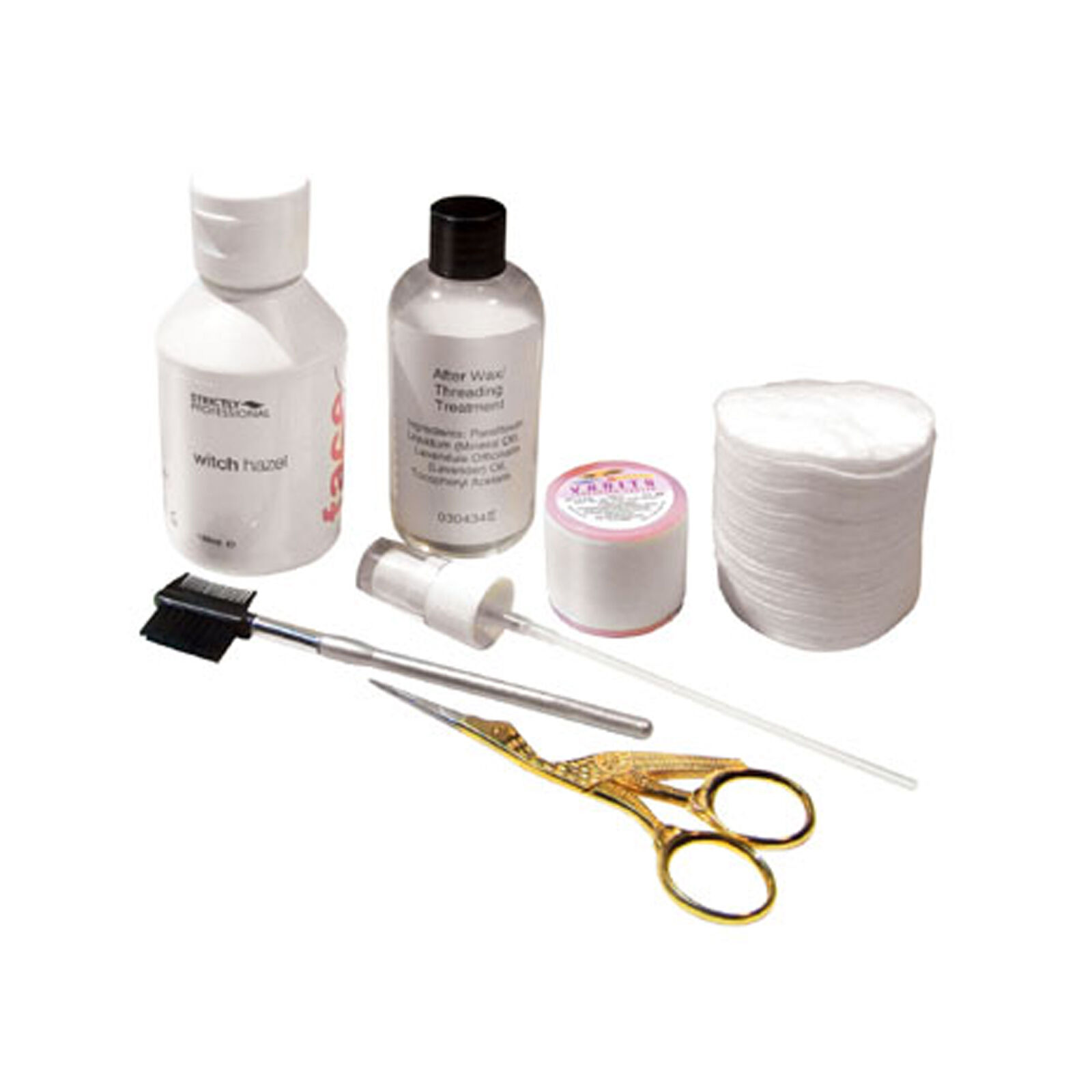 Eyebrows Threading Kit Groomimg Brow Shaping Cotton Hair Removal Lips Treatment