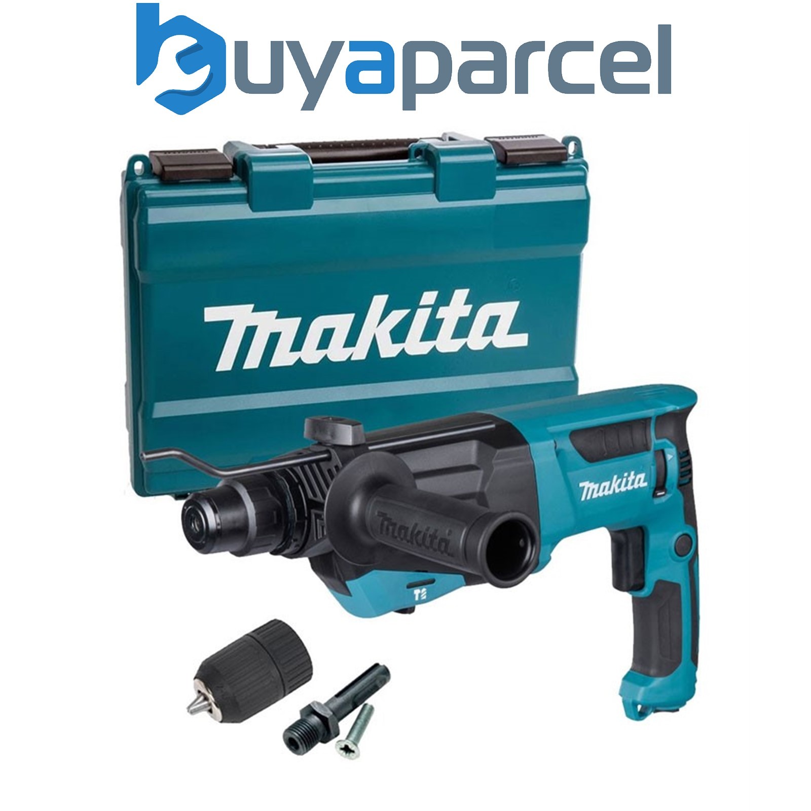 Makita 110v SDS + 3 Mode Rotary Hammer Drill HR2670 Heavy Duty + Chuck + Adaptor