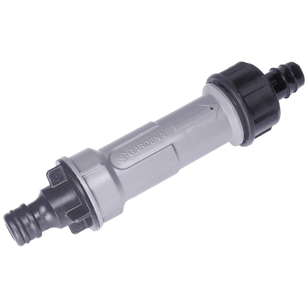 GARDENA Micro-Drip Soaker Hose Connector Reduces Water Pressure