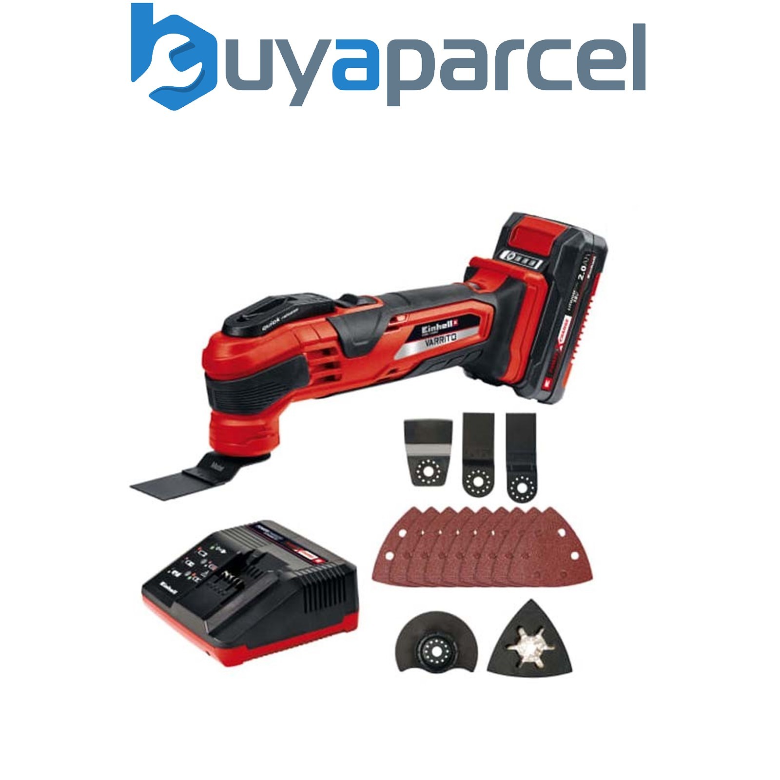 Einhell TE MG 18 LI Varrito Cordless 18v Multi Tool Multi Tool + 2ah Battery