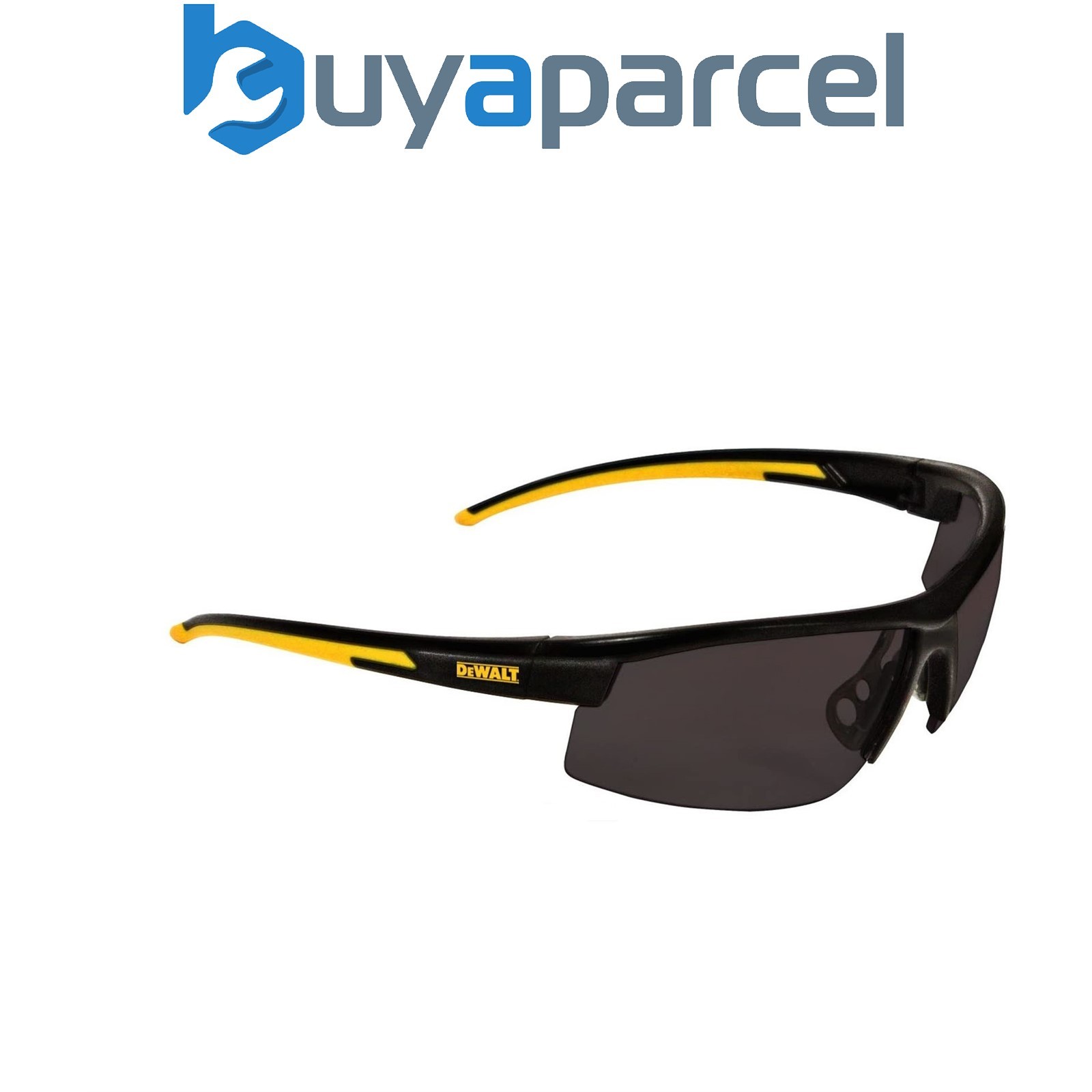 Dewalt Polarised Smoke Safety Glasses Specs Grade F Impact Resistant Sunglasses