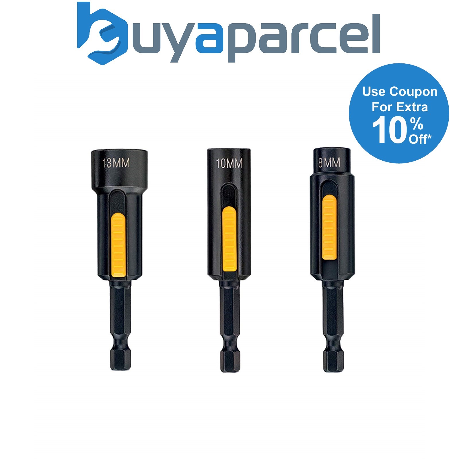 Dewalt DT7460-QZ Impact Rated IR Cleanable Nut Driver 8 10 13mm Socket Wrench