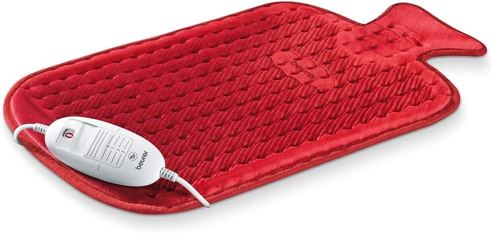 Beurer HK44 Fast Electric Heat Pad In Traditional Hot-Water Bottle Design