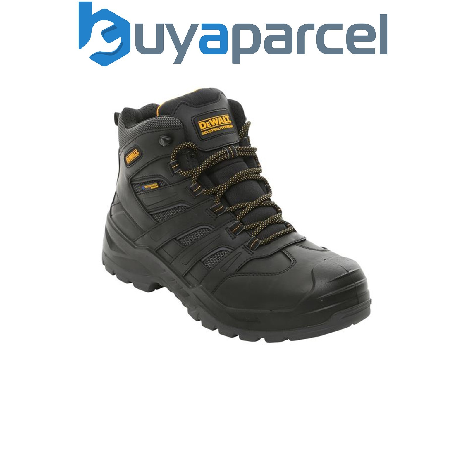 DEWALT MURRAY 9 Murray Waterproof Safety Boots Black UK 9 EUR 43 DEWMURRAY9
