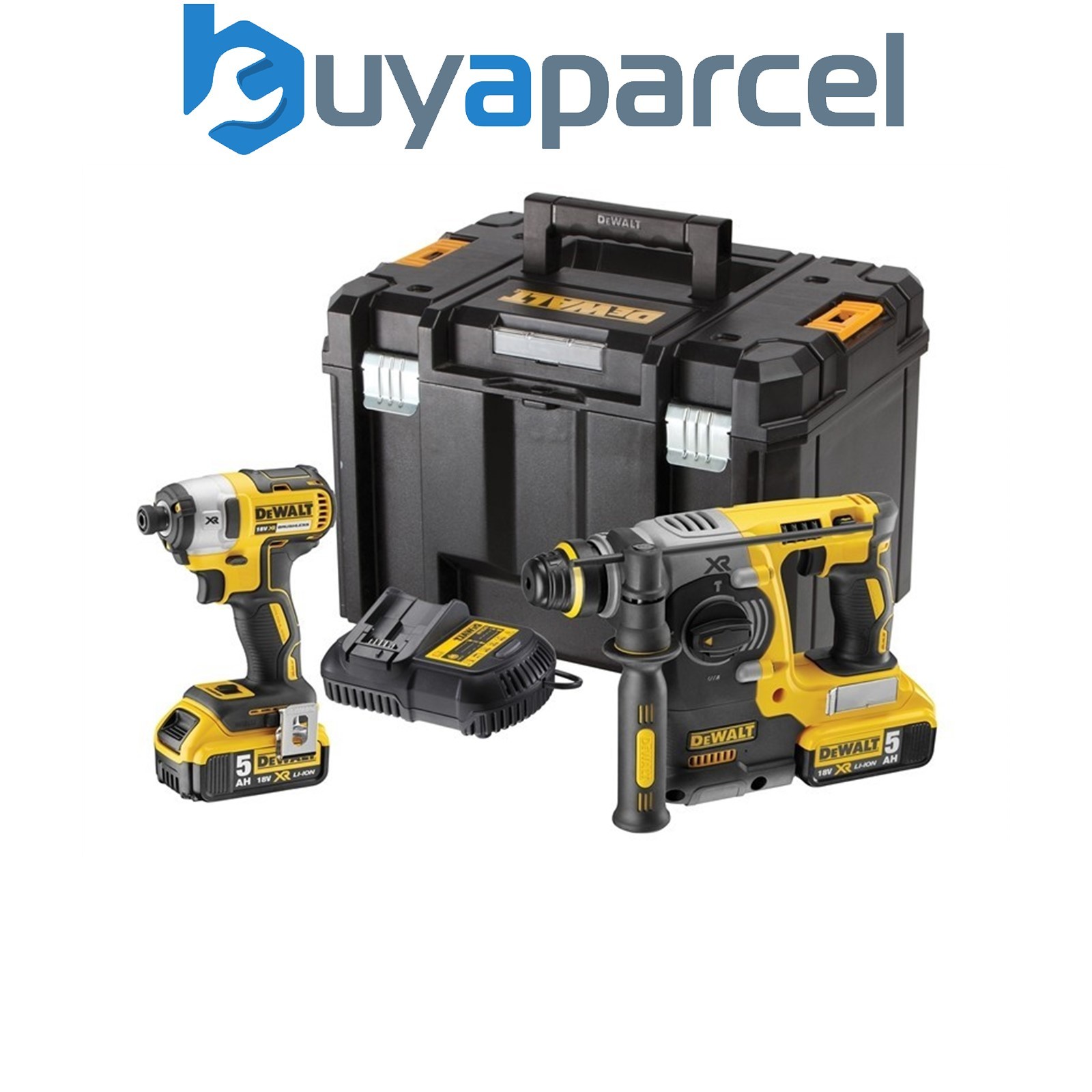 Dewalt DCK2532P2 18v XR Brushless Kit - DCF887 Impact Driver + DCH273 SDS Drill