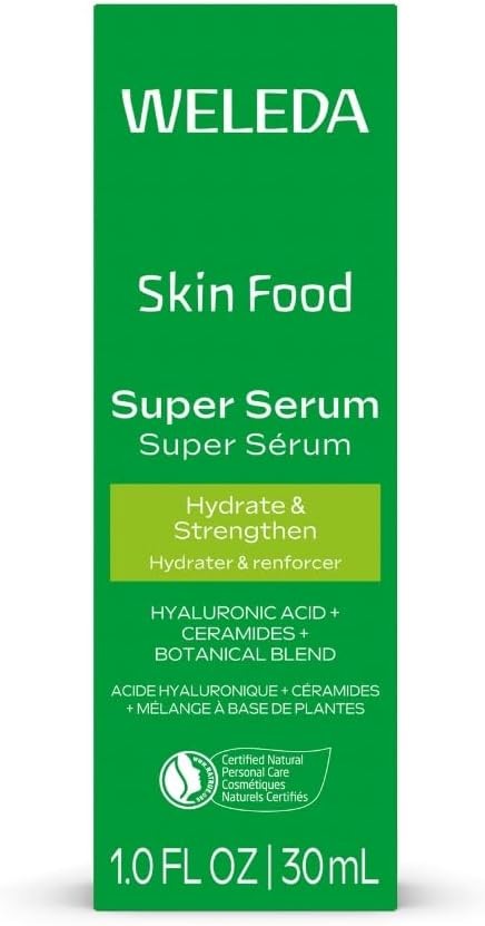 Weleda Skin Food Super Face Serum, Facial Serum with Hyaluronic Acid & Ceramide