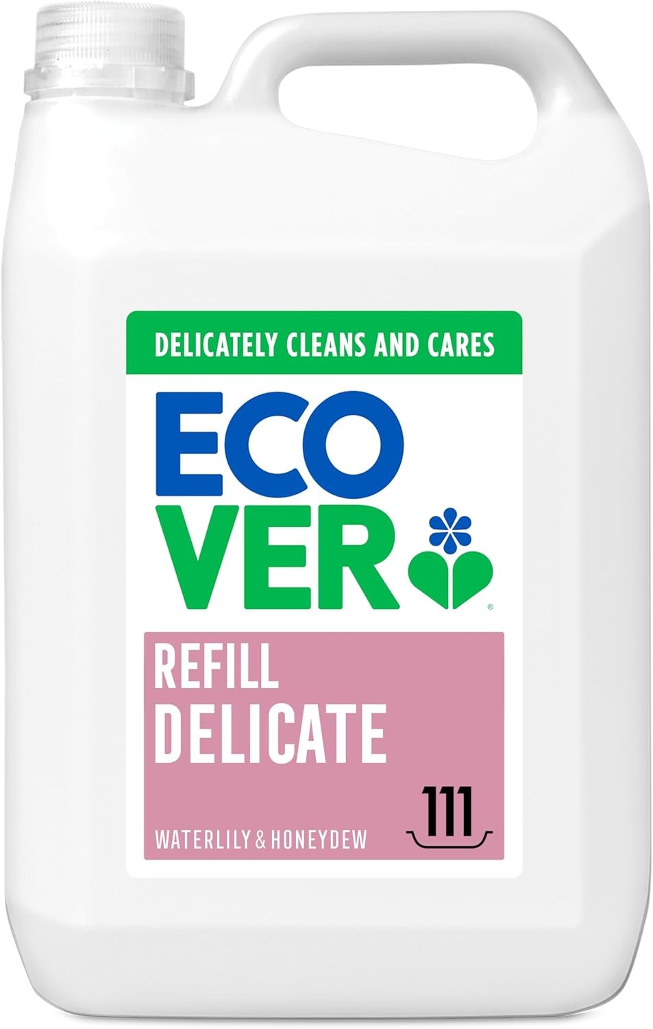 Ecover Delicate Laundry Detergent Refill, Laundry Washing Liquid, Fresh Waterli