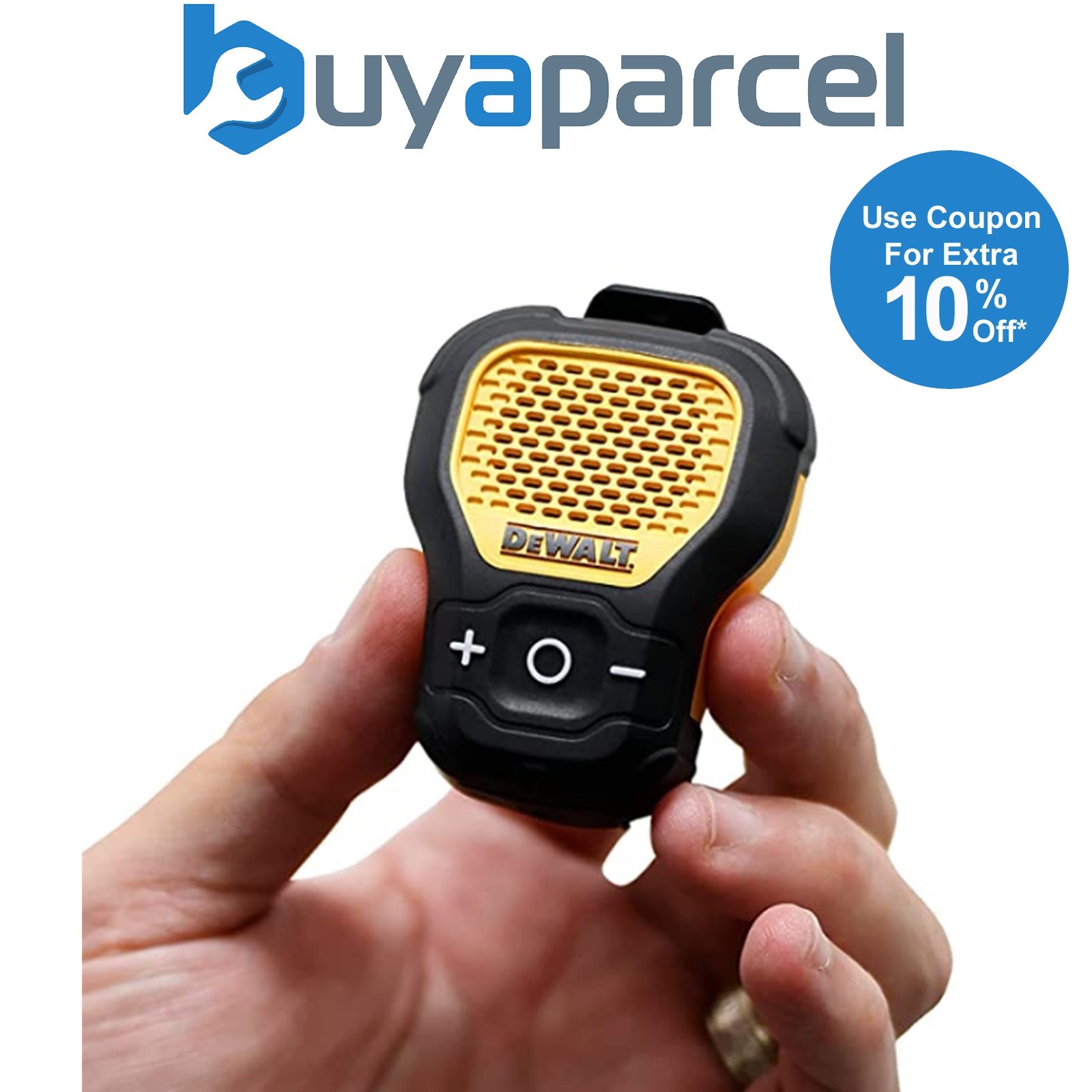 Dewalt Bluetooth Speaker Jobsite Pro Dust and Water Resistant DEWPA-190-1148-DW