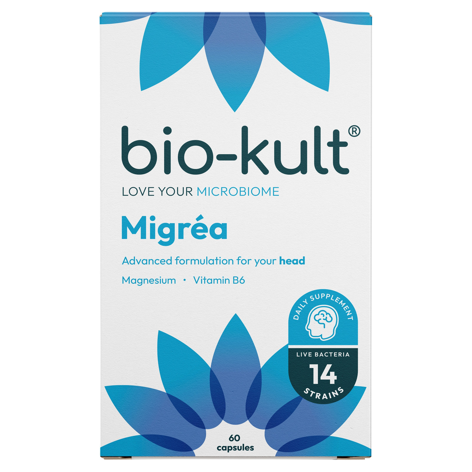 Bio-Kult Migrea Biotics Gut Supplement 60 Capsules