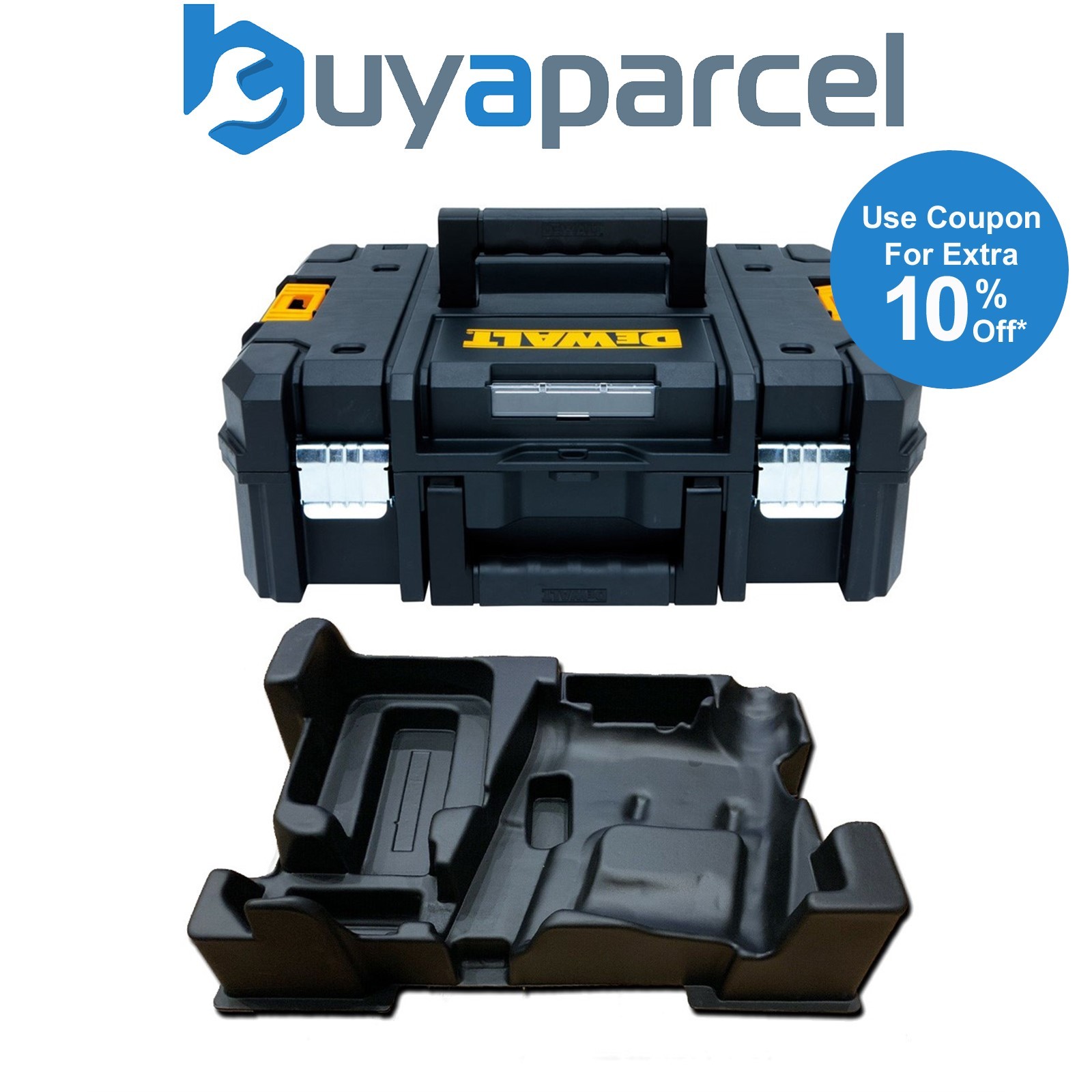 Dewalt DWST1-70703 TStak II SDS Power Tool Storage Box T-STAK DCH253 DCH273