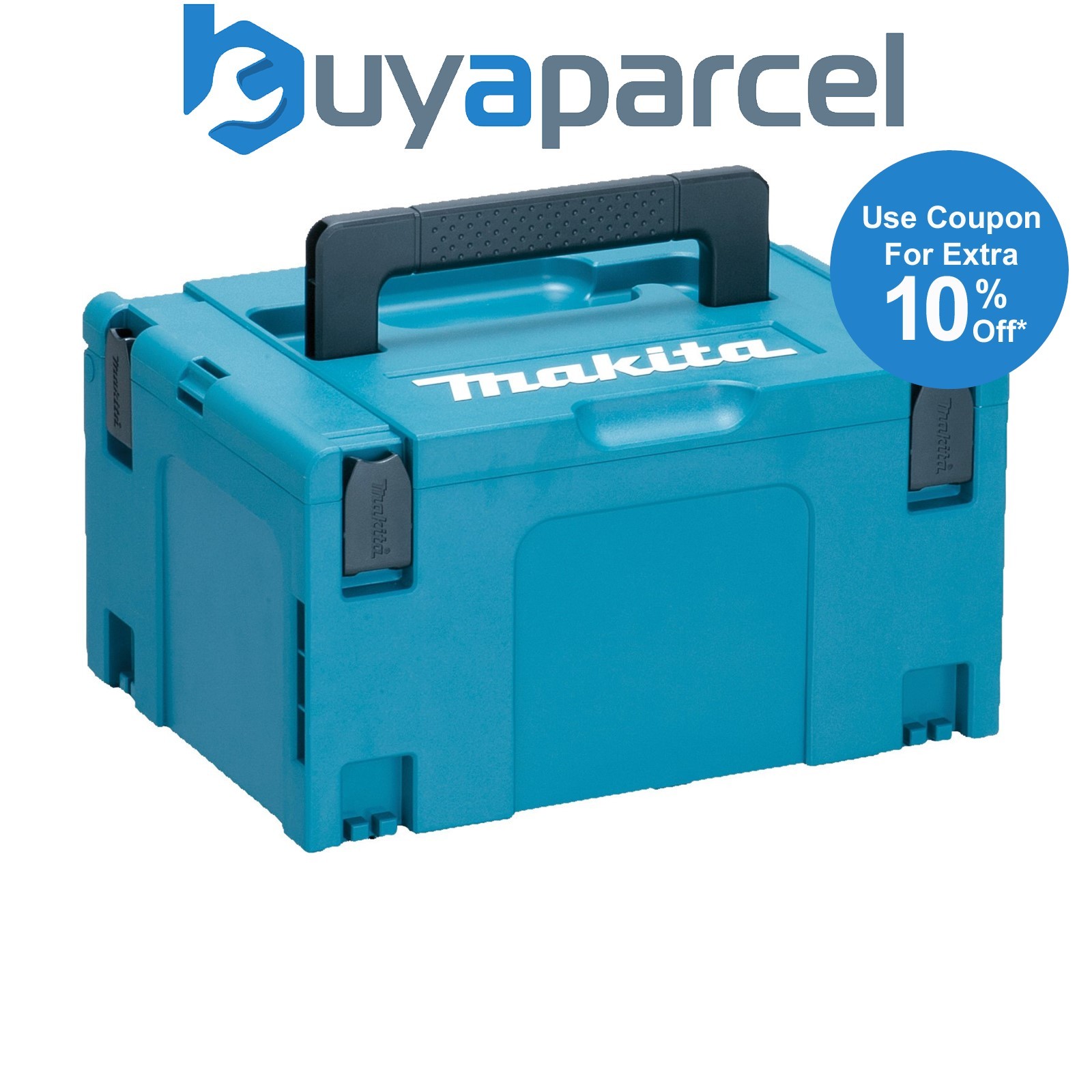 Makita MAKPAC Stacking Connector Tool Case Systainer TYPE 3 396 X 296 X 210mm