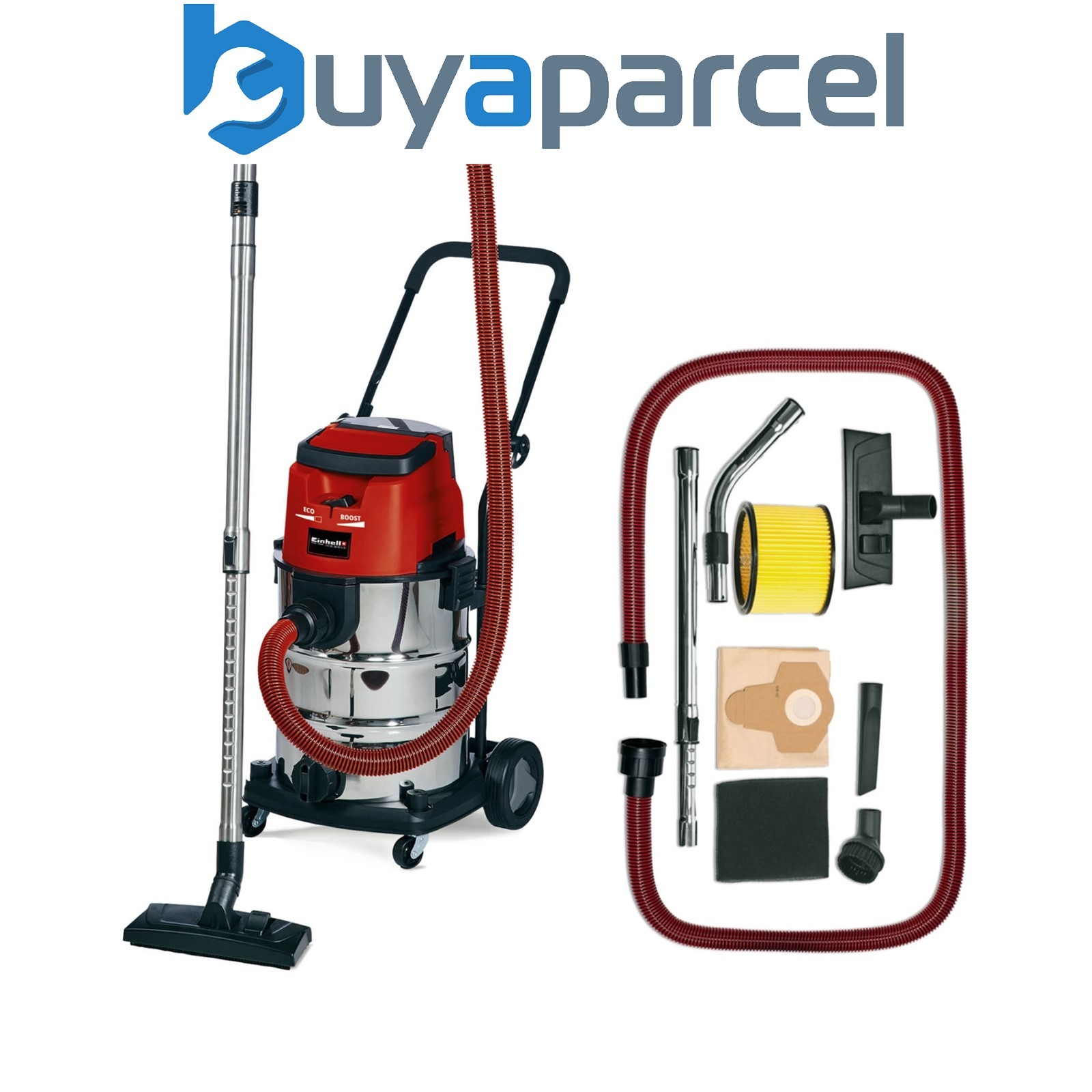 Einhell 18v Power X-Change Cordless Wet And Dry Vacuum Cleaner TE-VC 36/30 Li