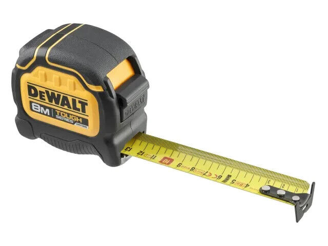 Dewalt Hand Tools 8m Metric Only TOUGHSERIES Tape Measure, DWHT36928-0