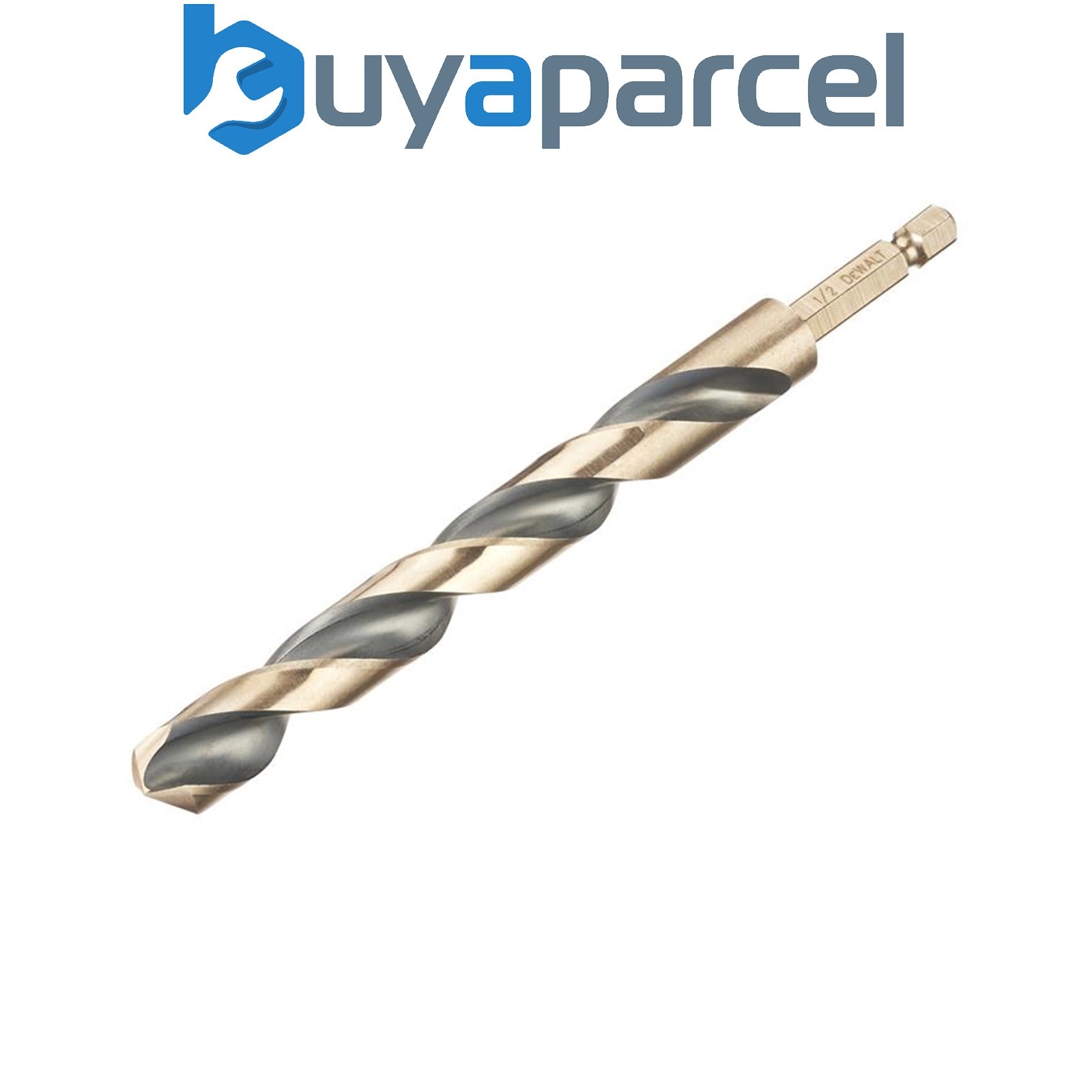 Dewalt DT20619-QZ BLACK&GOLD Hex HSS-G Drill Bit 13.0mm DEWDT20619QZ