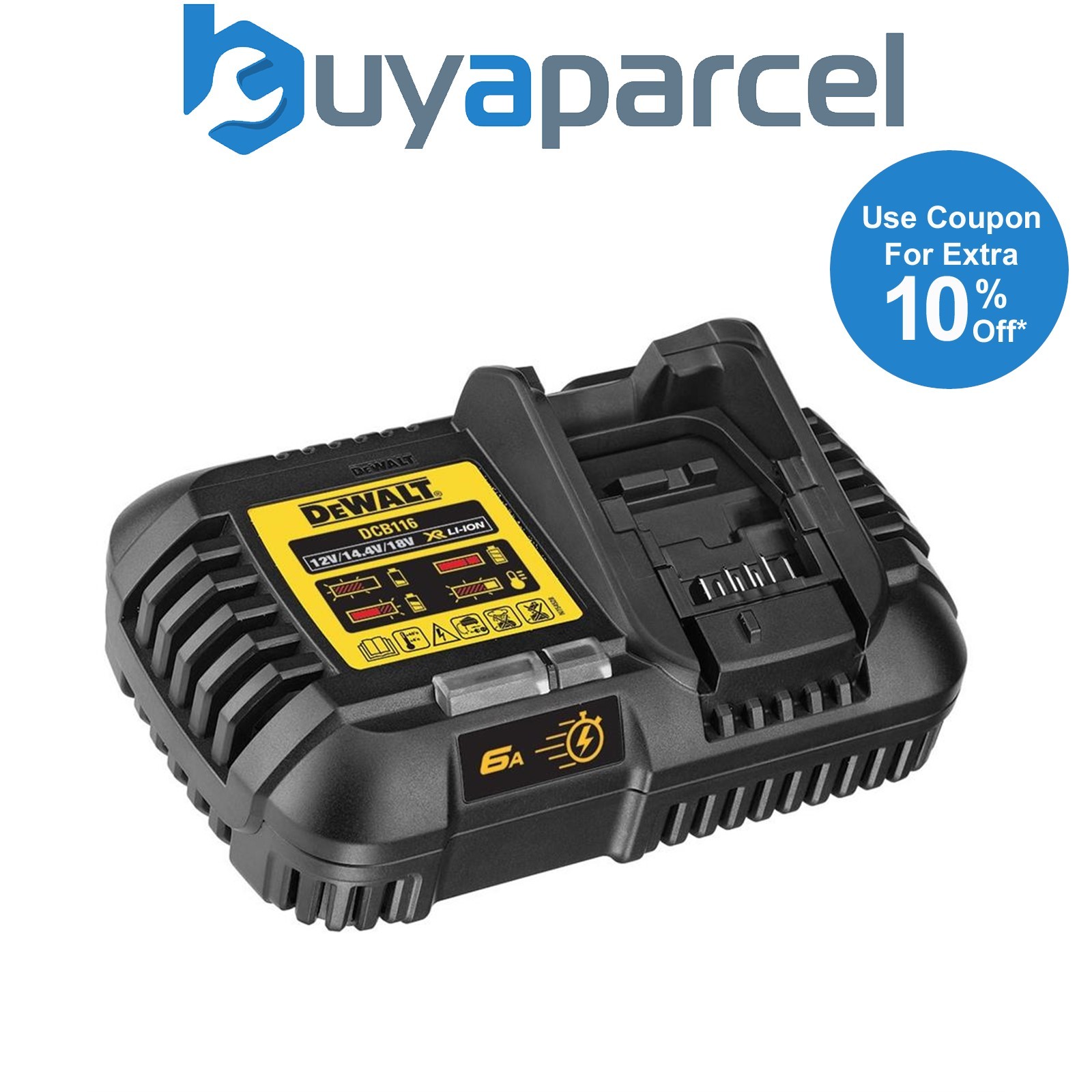 Dewalt DCB116 18v / 54v XR Flexvolt Intelligent Fast Battery Charger LK DCB118