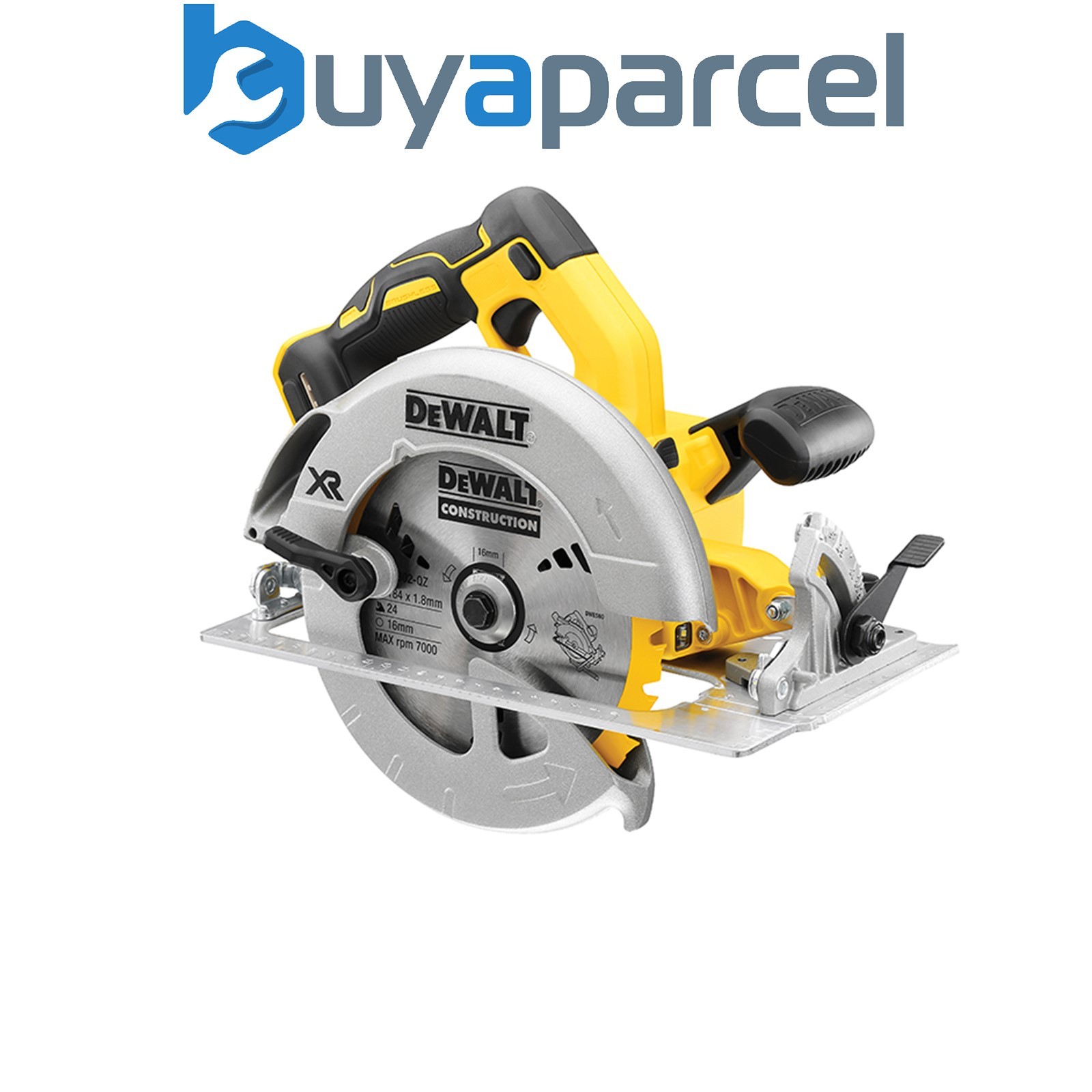 Dewalt DCS570N-XJ XR Brushless Circular Saw 184mm 18V Bare Unit DEWDCS570N