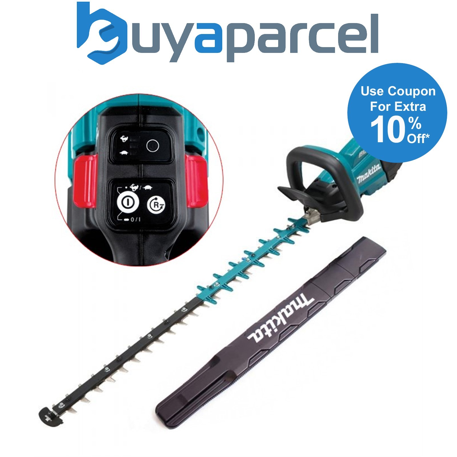 Makita DUH751Z LXT 18v Brushless Hedge Trimmer 75cm Garden Cutter - Bare Tool