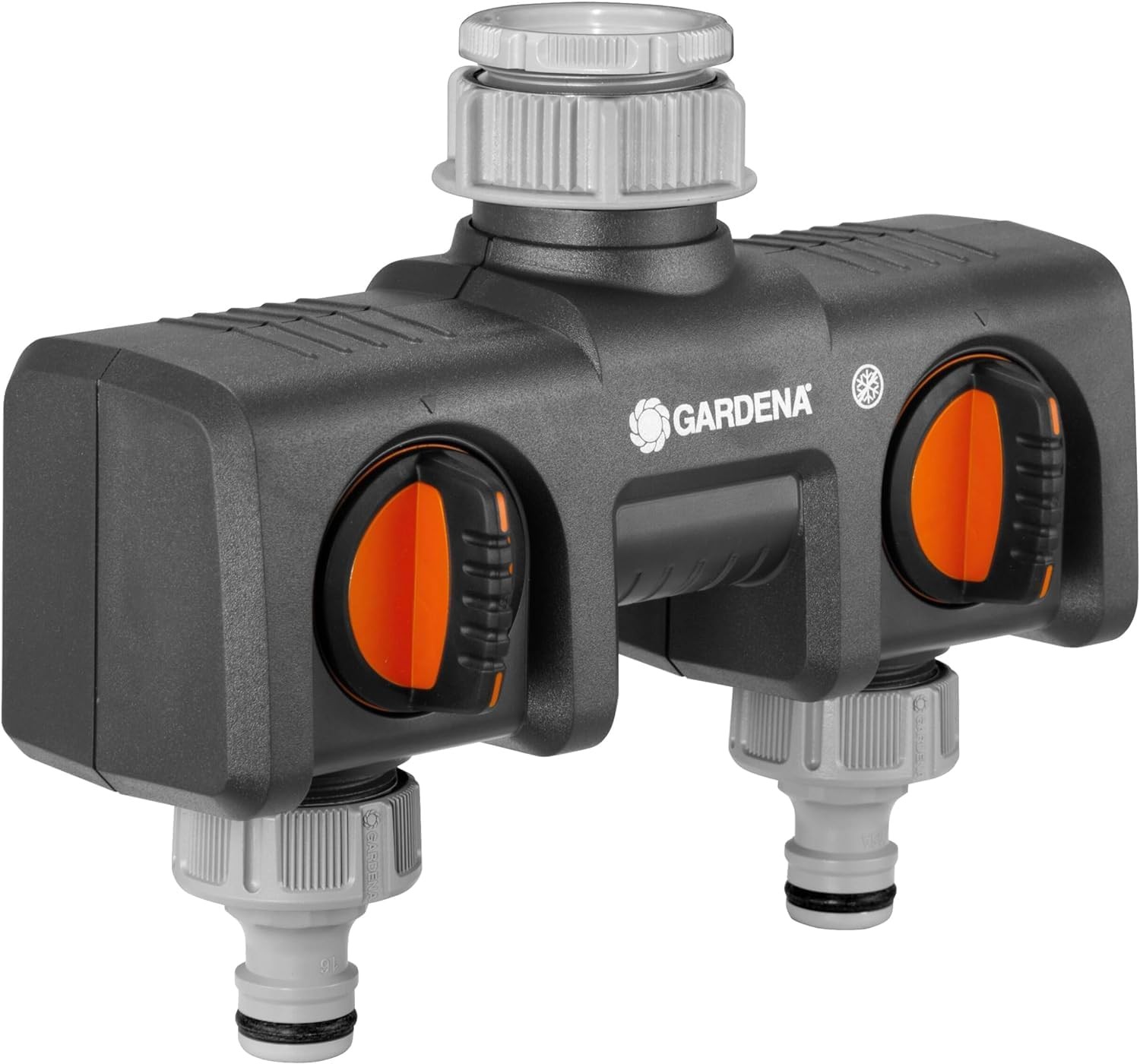 Gardena Twin-Tap Connector: Connects Two Devices to The tap, can be Used with G