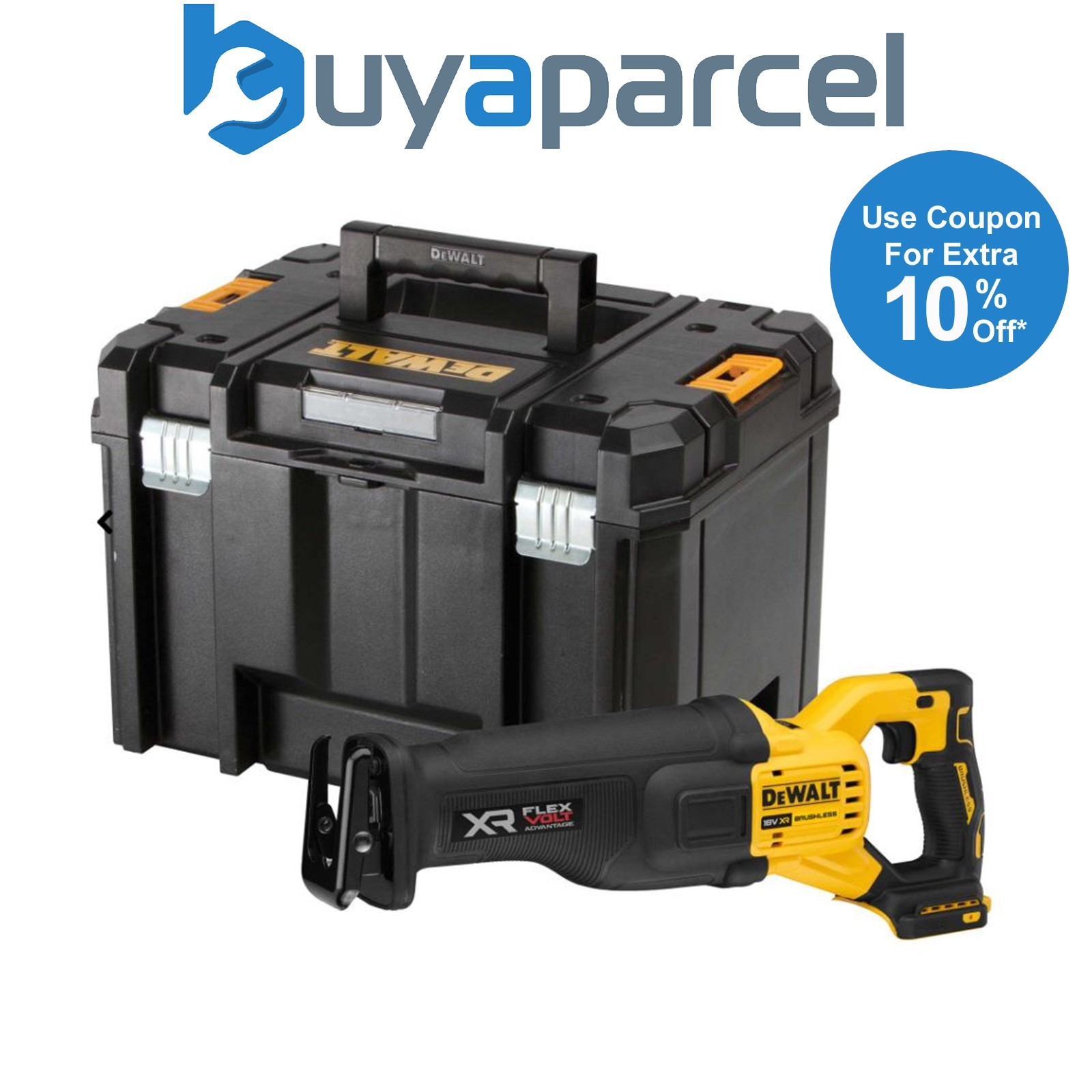 DeWalt DCS386NT 18v XR FlexVolt Advantage High Power Reciprocating Saw DCS386N