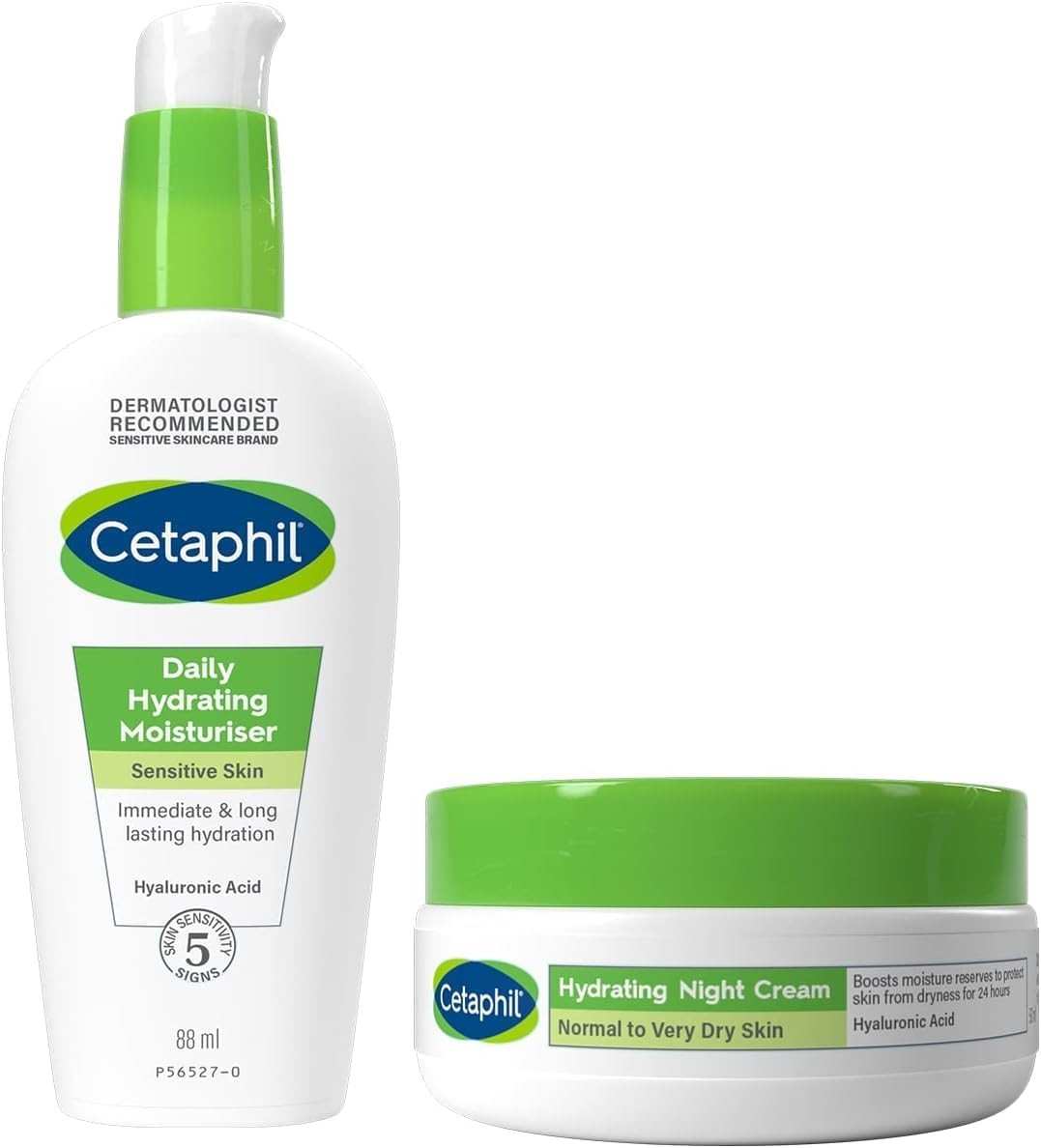 Cetaphil Oily Skin Cleanser & Moisturiser Skincare Set, Oily Skin Cleanser Face