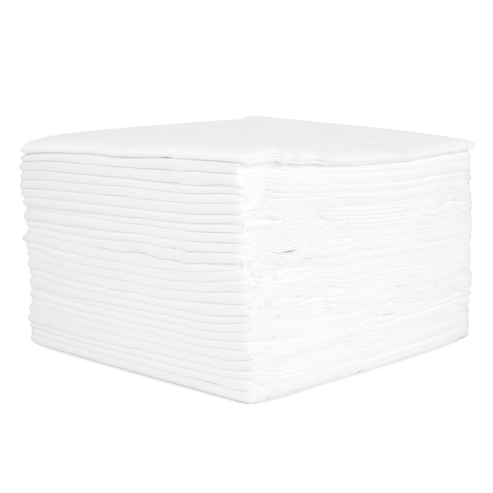 White Soft Absorbent Disposable Towels Hair Face Salon Hairdressing 100 -70x40cm
