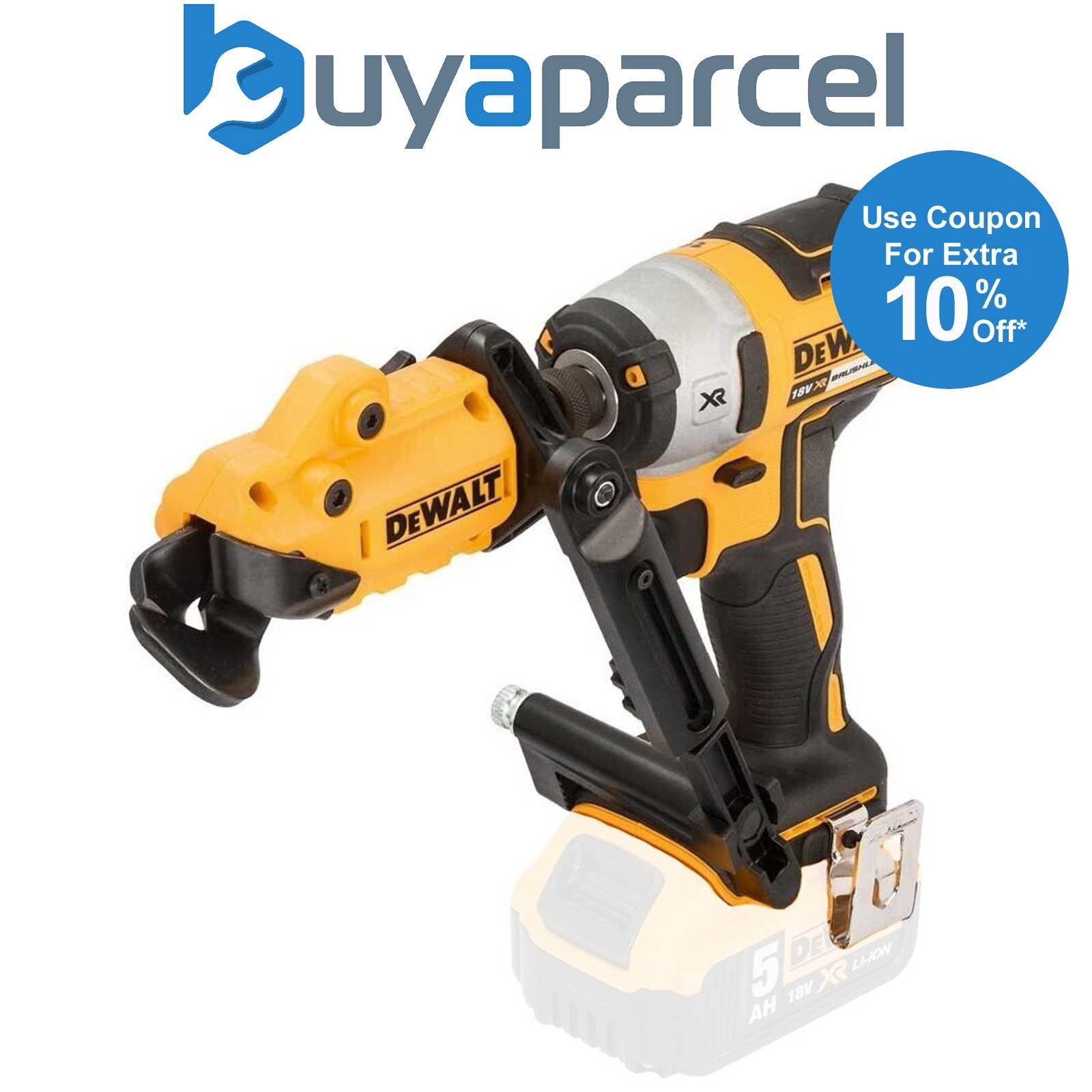 Dewalt 18v XR Cordless Metal Shears 18 Gauge Wire Snips Attachment Impact Driver
