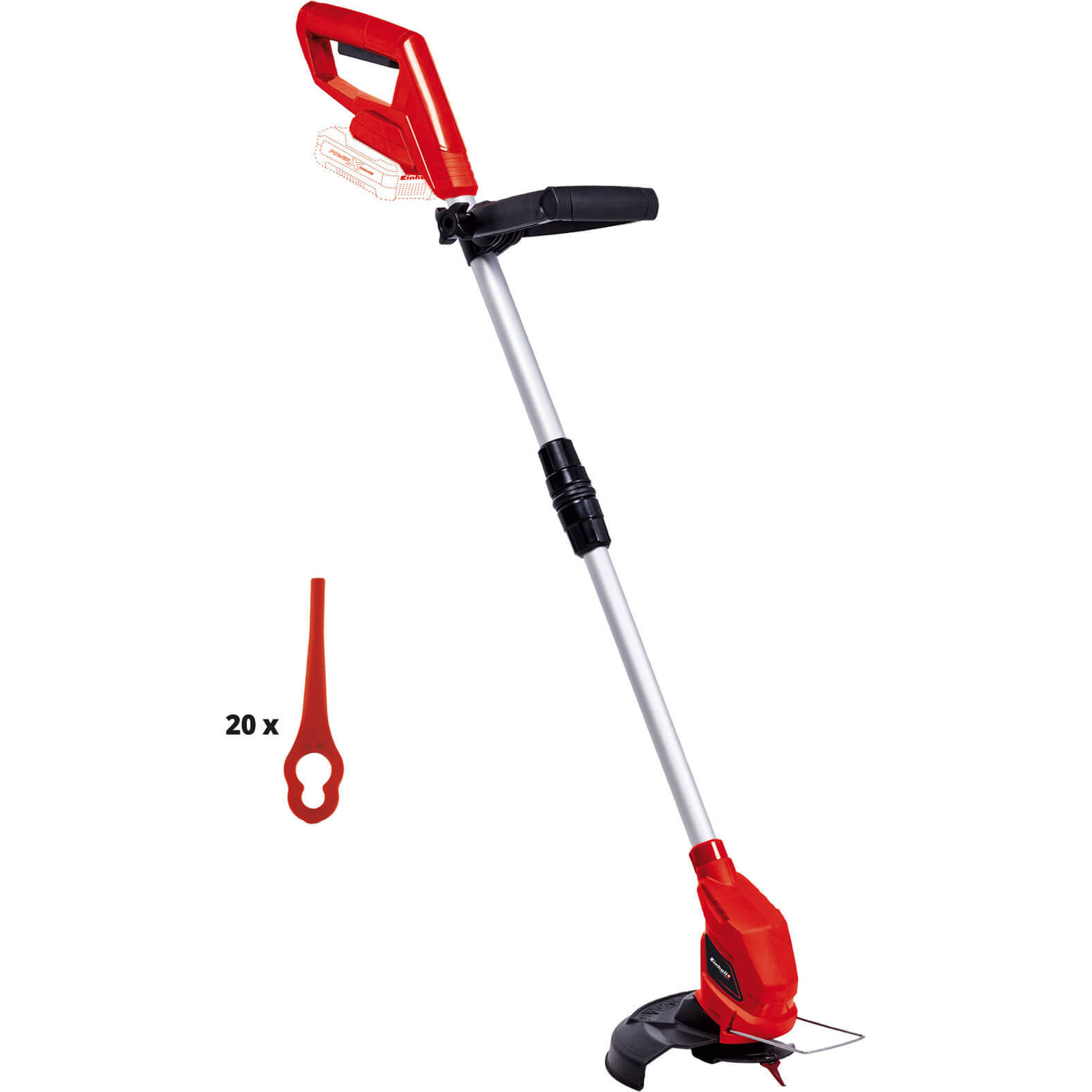 Einhell GC-CT 18/24 Li 18v Cordless Telescopic Grass Trimmer 240mm No Batteries
