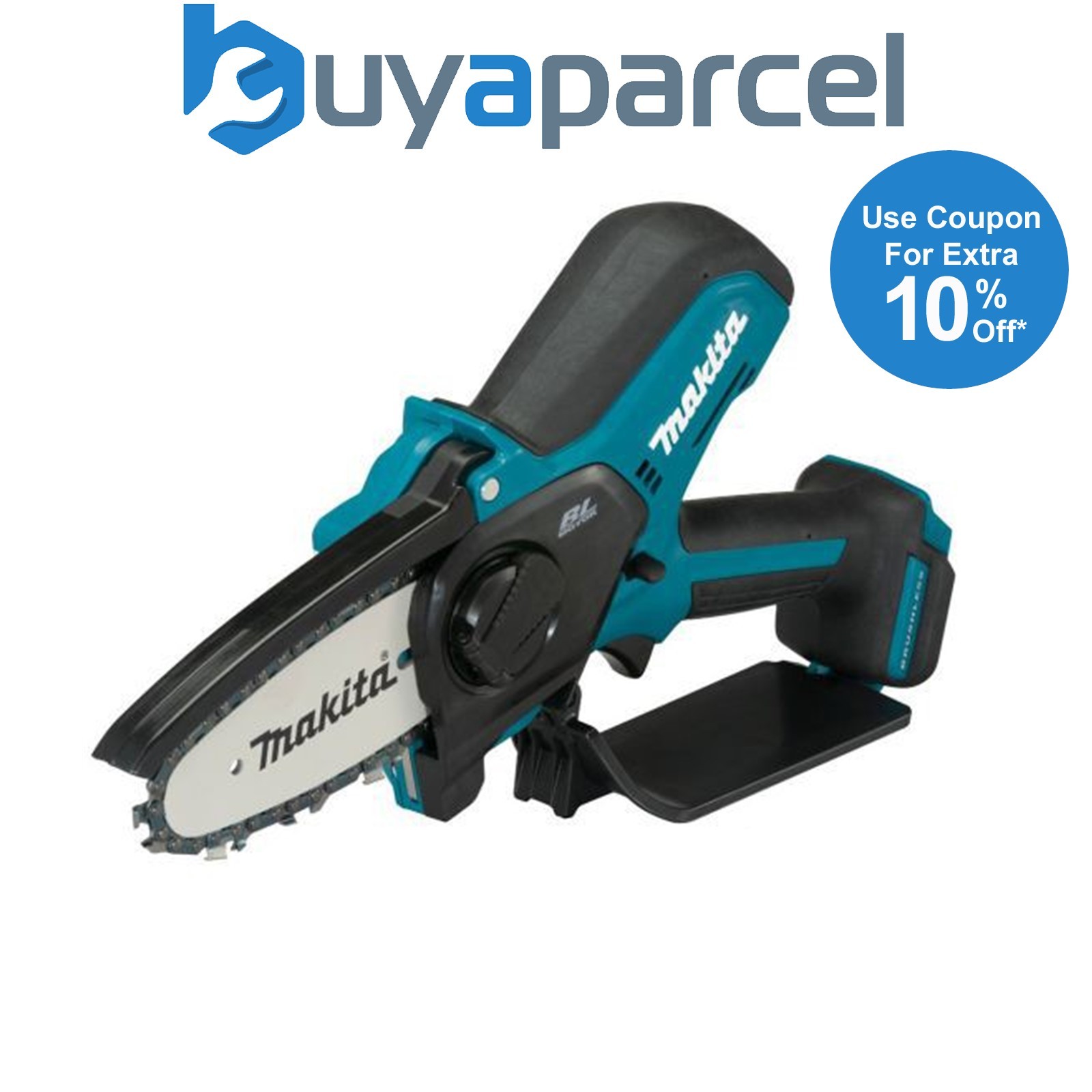 Makita UC100D 12V Max CXT Cordless Brushless 100mm Pruning Chainsaw Body Only