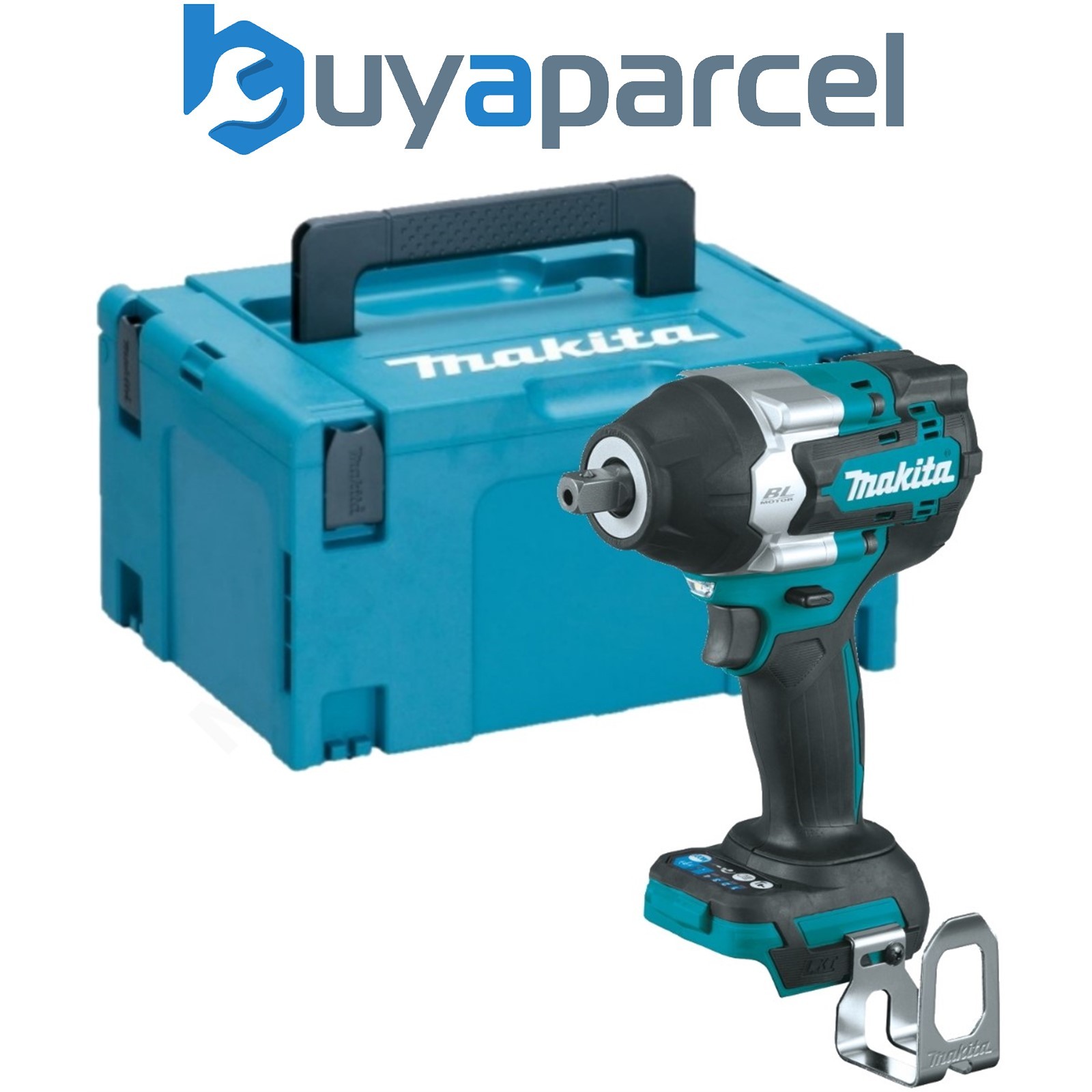 Makita DTW701Z 18v LXT Brushless Impact Wrench 1/2" Drive Square Dented + Makpac