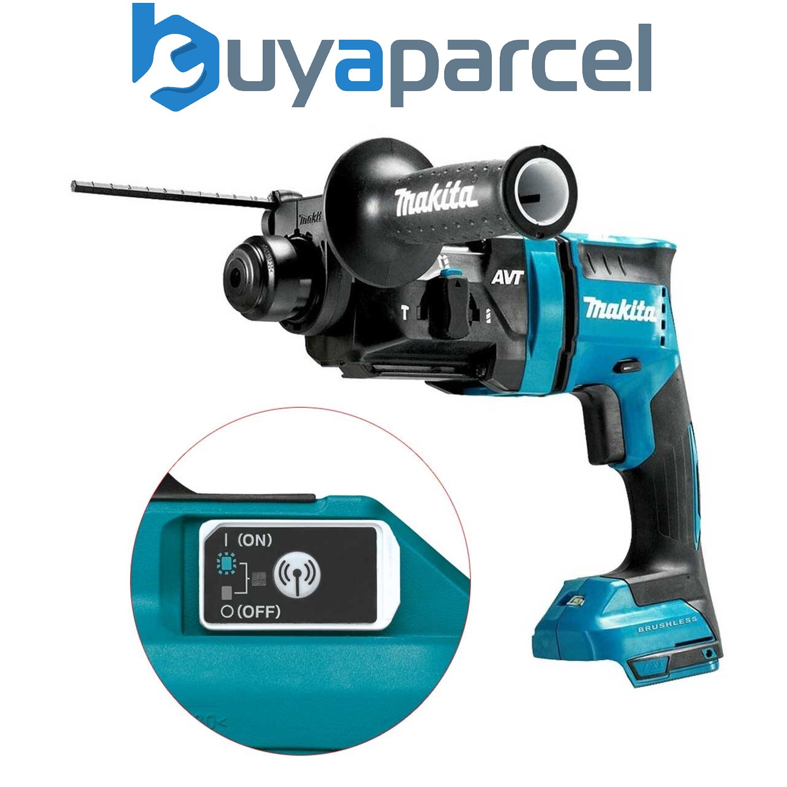 Makita DHR182Z 18V Cordless Brushless SDS Plus Rotary Hammer Drill AWS - Body