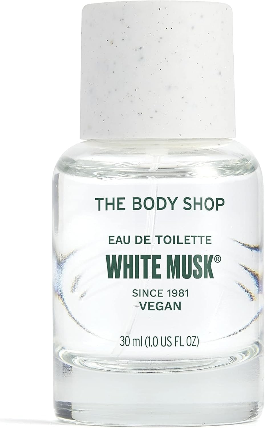 The Body Shop White Musk Eau de Toilette (1x 30ml), Fresh Floral Musk Perfume f