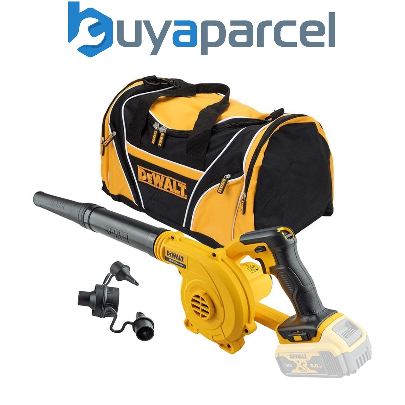 Dewalt DCV100N 18v XR Compact Jobsite Blower Leaf Blower Bare+ Carry Bag