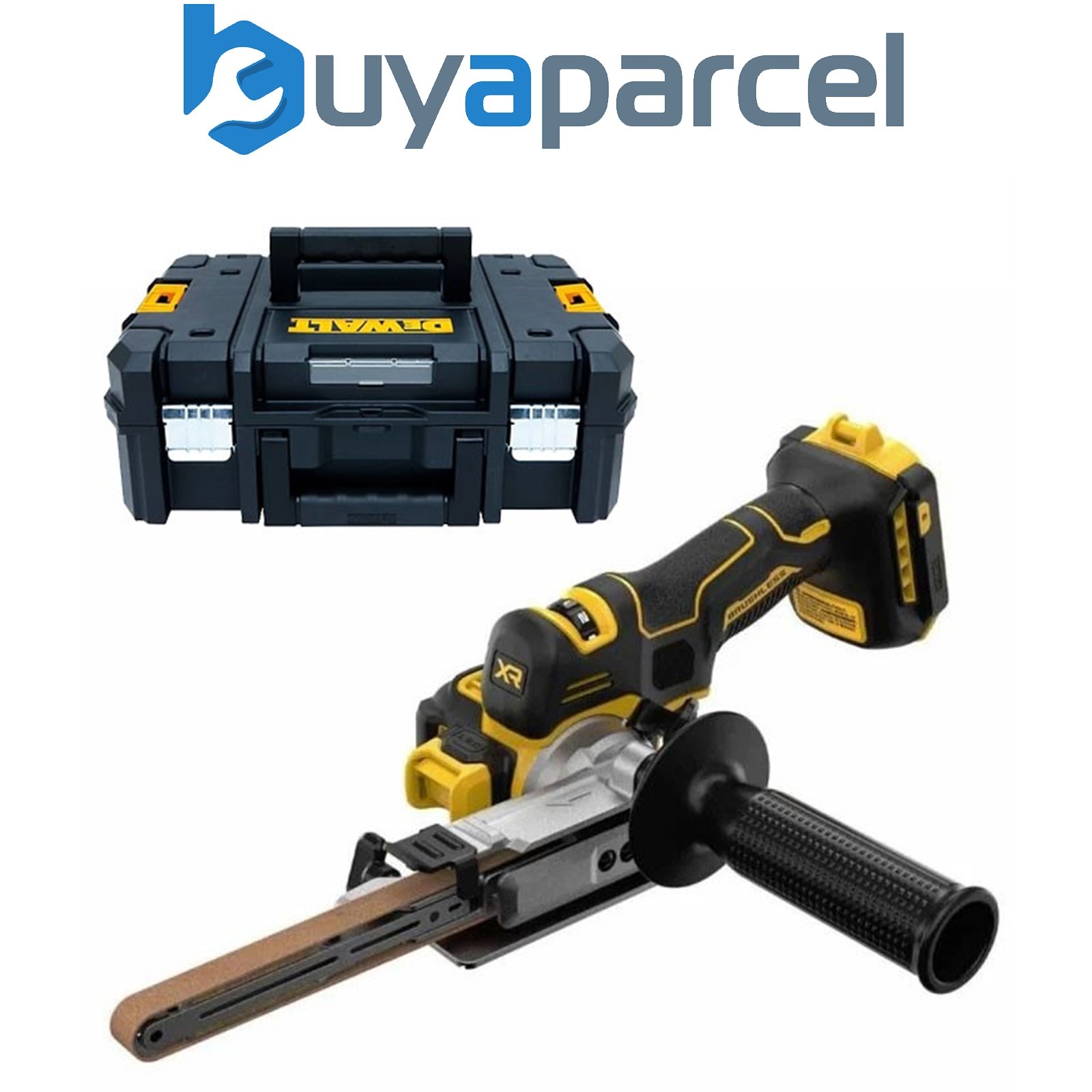 Dewalt DCM200N 18v XR Cordless Brushless Powerfile Bandsaw 13mm Belt File Tstak