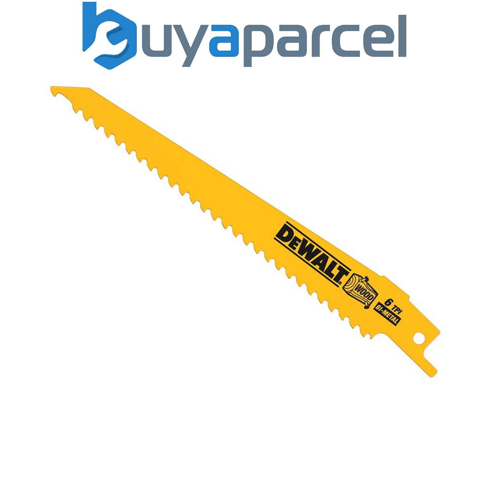 5 x Dewalt DT2359-QZ Bi-Metal Reciprocating Blade for Wood with Nails 152mm