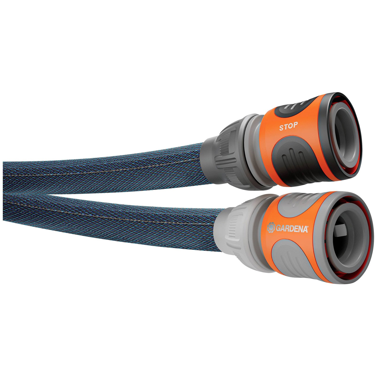 GARDENA Liano Xtreme 15m Fabric Hose Set with Connectors