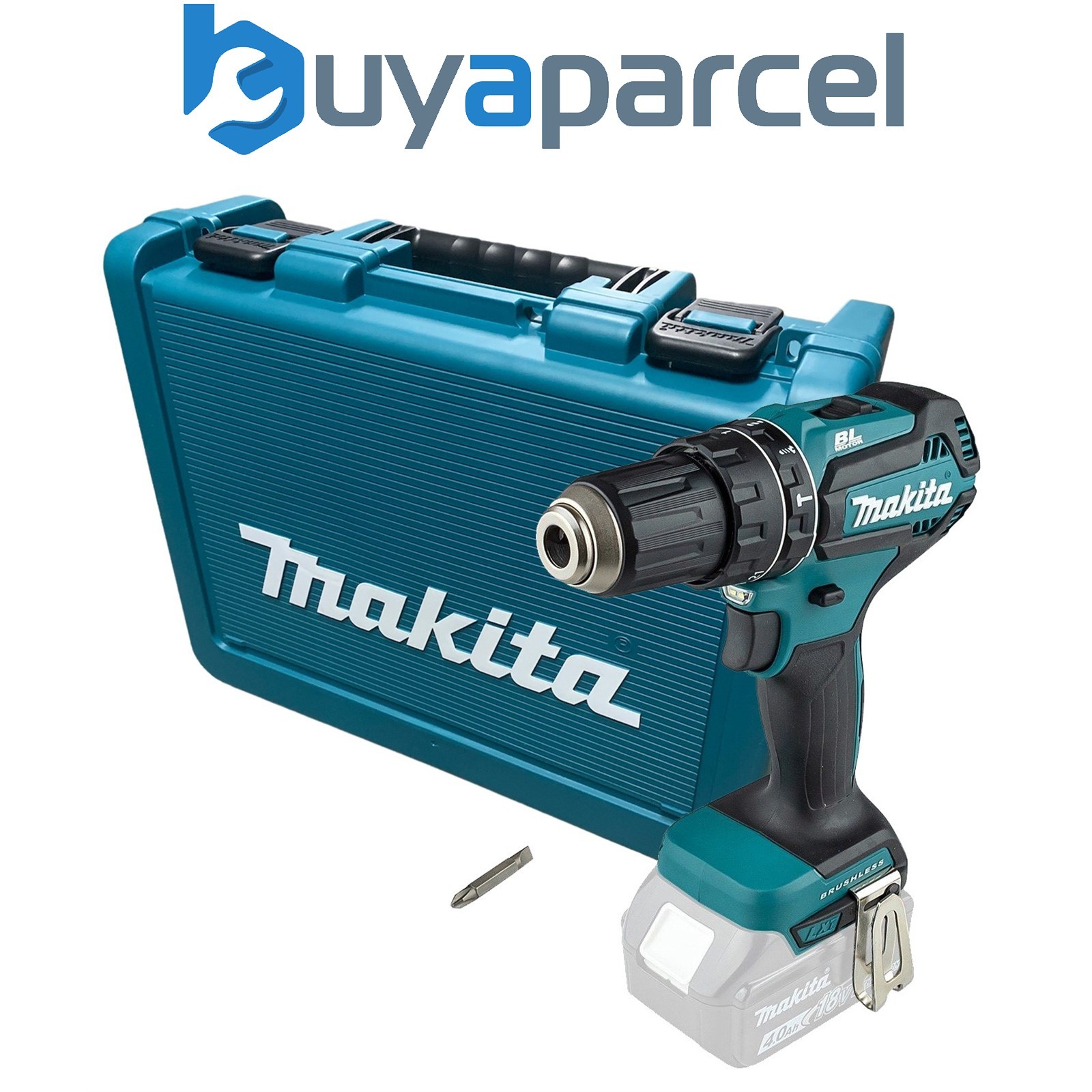 Makita DHP485Z 18V LXT Lithium Ion Brushless Combi Hammer Drill Bare + Case