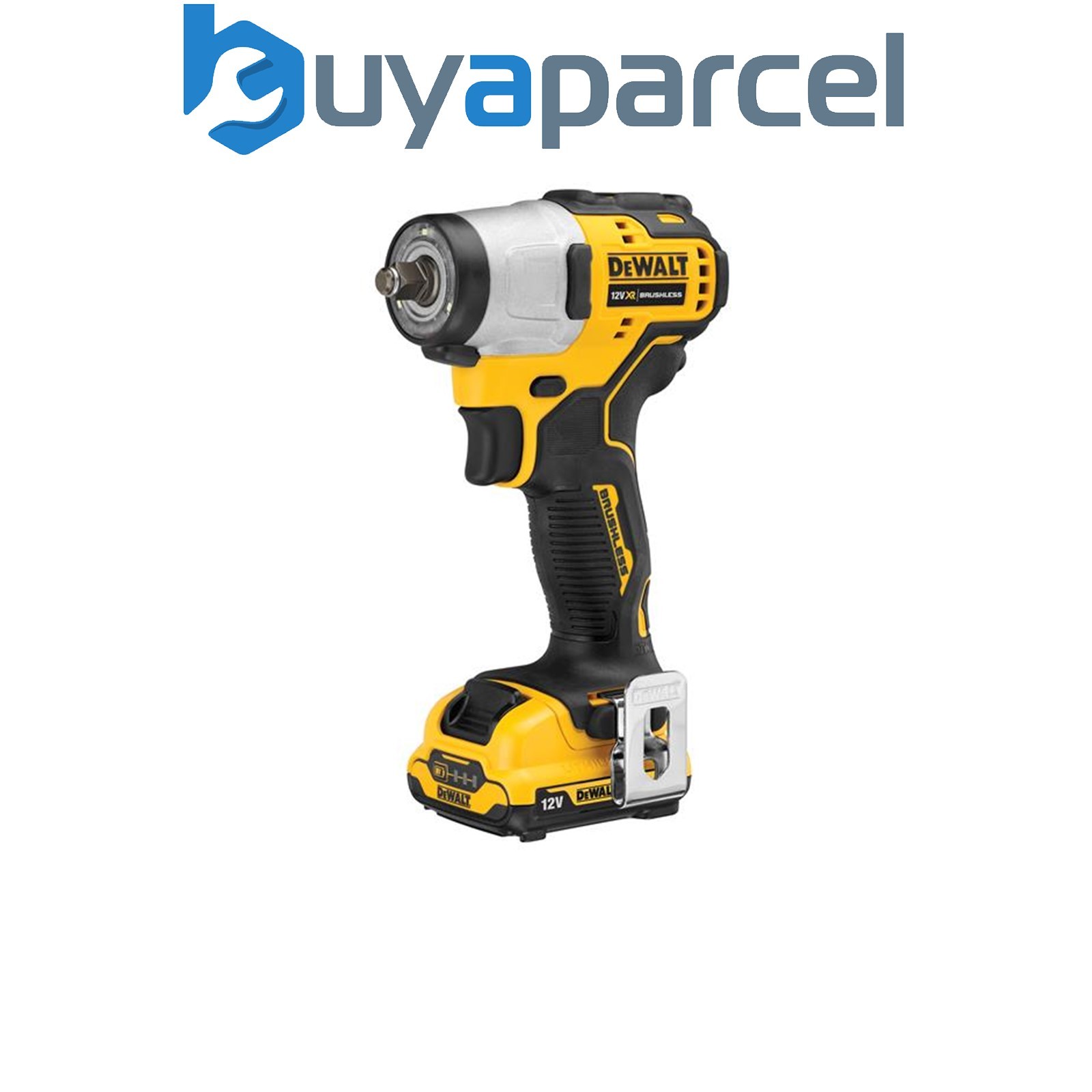 Dewalt DCF902D2-GB XR Brushless Sub-Compact 3/8in Impact Wrench 12V 2 x 2.0Ah