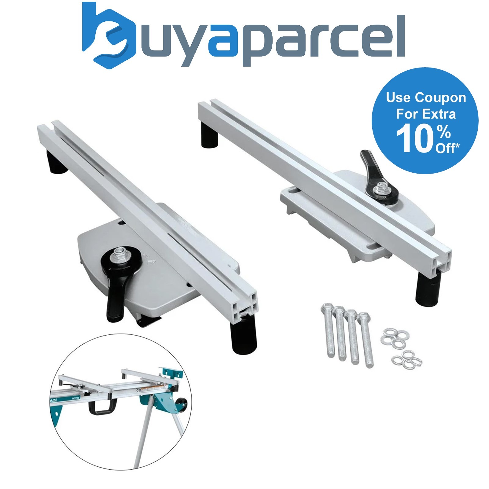 Makita JM23610050 Mitre Saw Lock Bracket Set for WST06 Leg Stand LS0714 LS0815