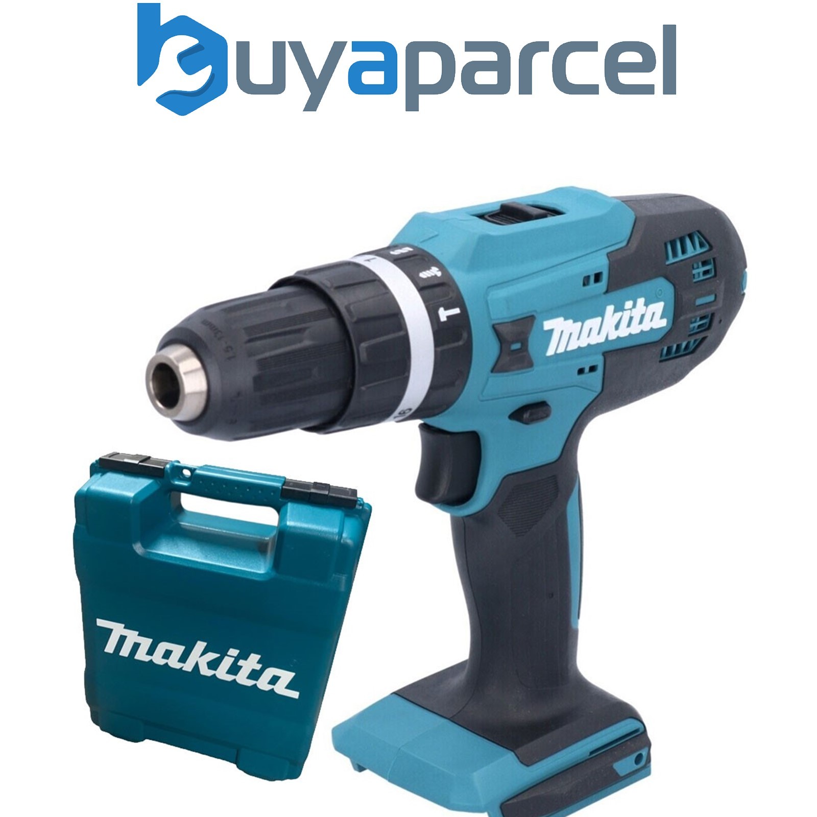 Makita HP488D 18v Cordless Combi Hammer Drill G-Series Bare + Case HP457D RP