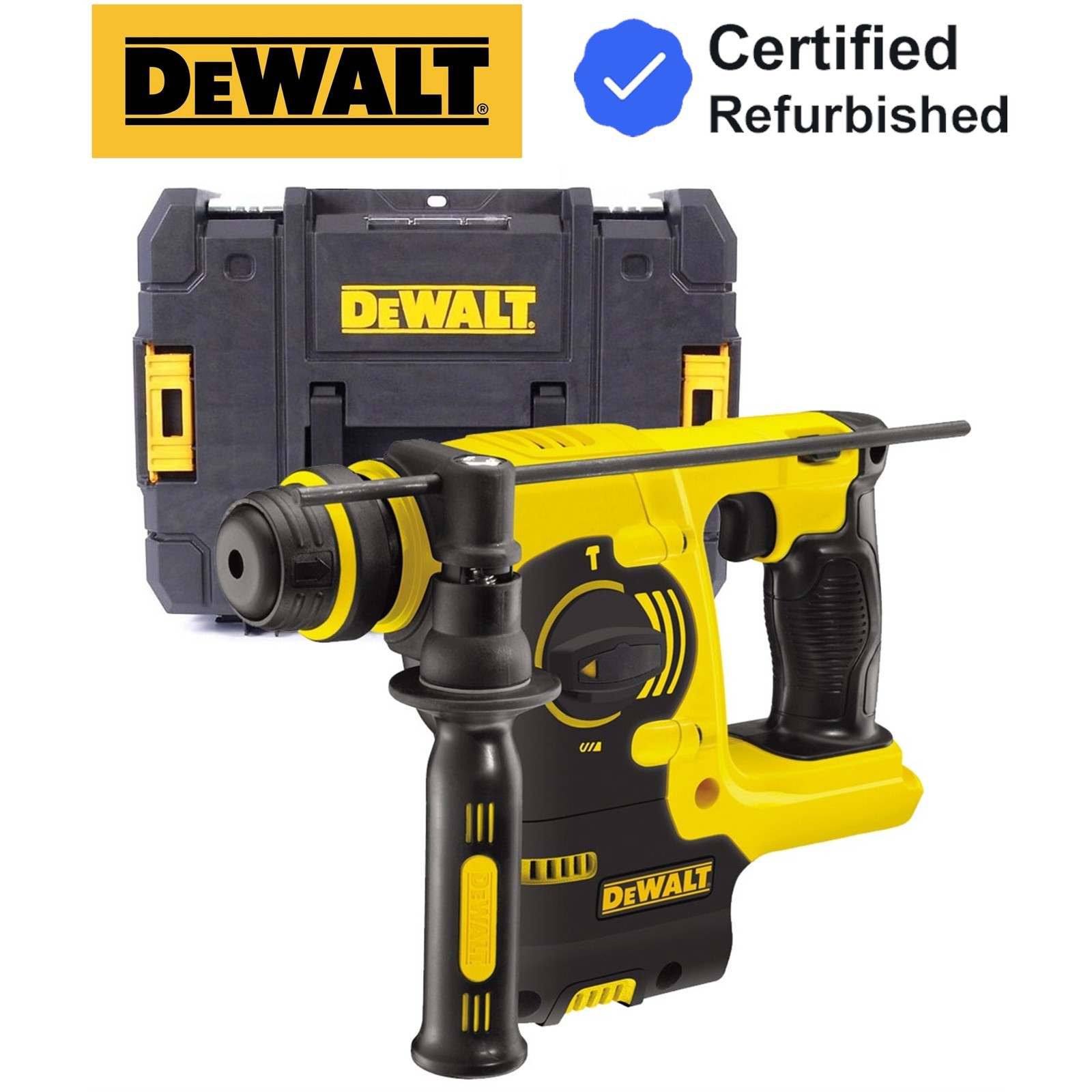 DeWalt DCH253N 18V Cordless XR Li-Ion 3kg SDS Plus Hammer Drill + Tstak Case